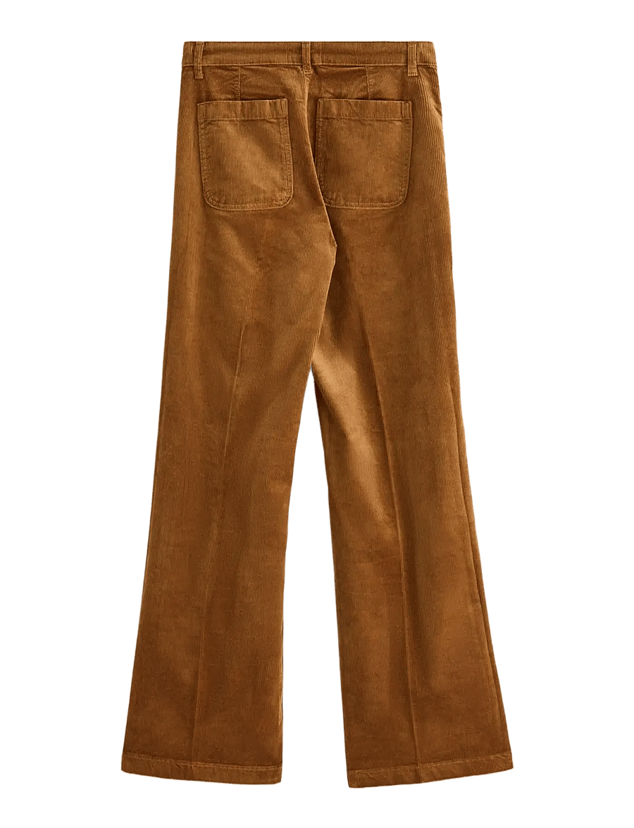 Lindex - Trousers Colette Cord - corduroy pants - brown - 2