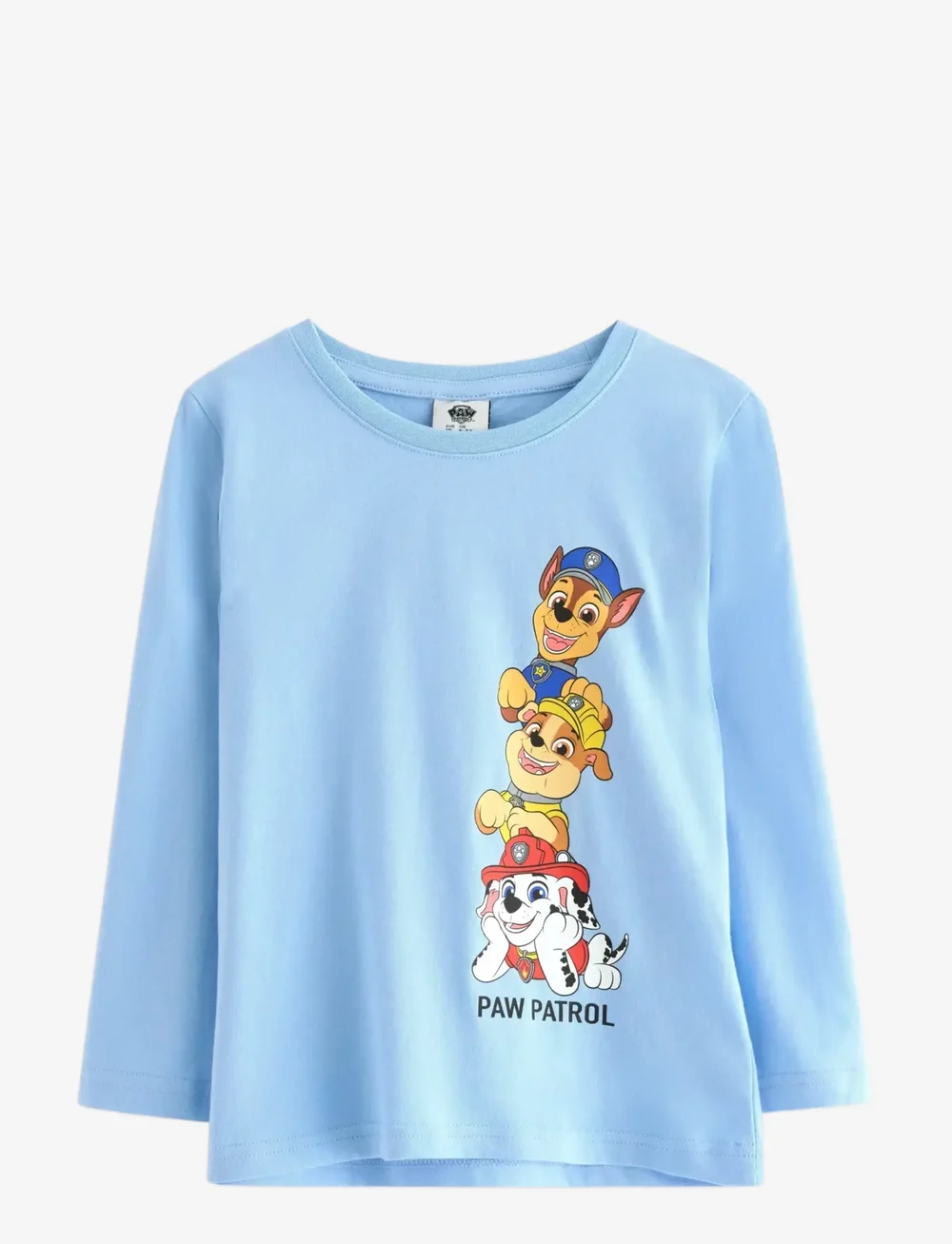 Lindex - Top LS Paw Patrol - long-sleeved t-shirts - light blue - 1