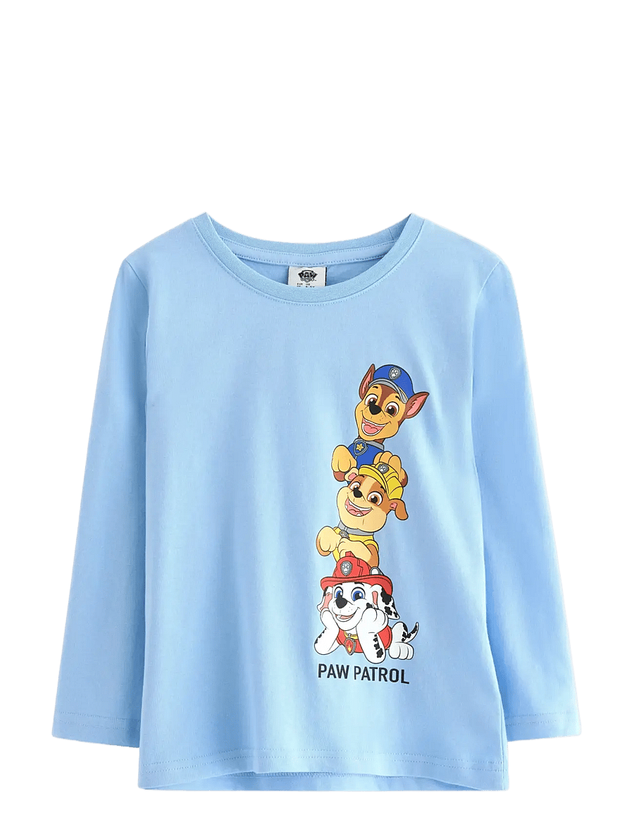 Lindex - Top LS Paw Patrol - långärmade t-shirts - light blue - 1