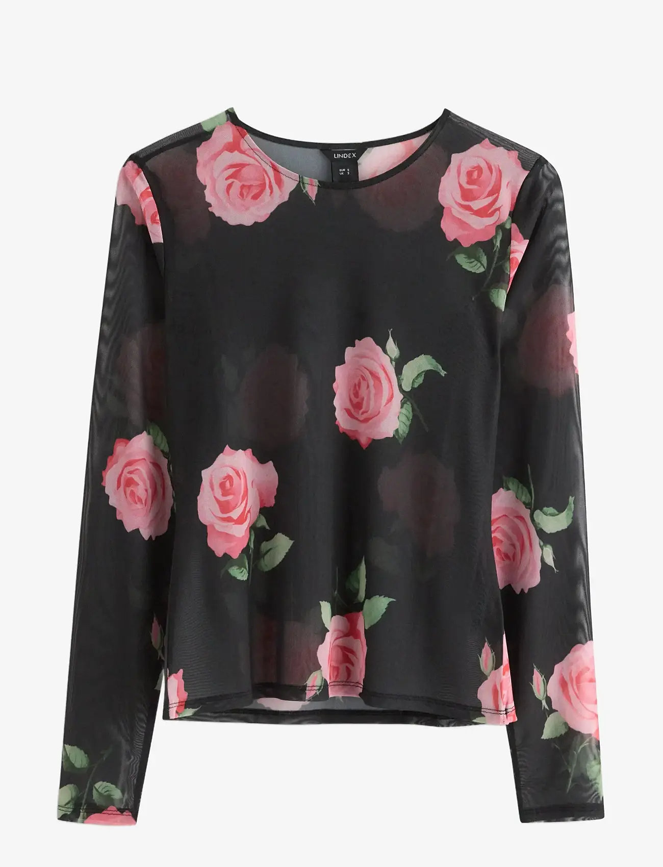 Lindex - Top Tindra - långärmade blusar - black - 1