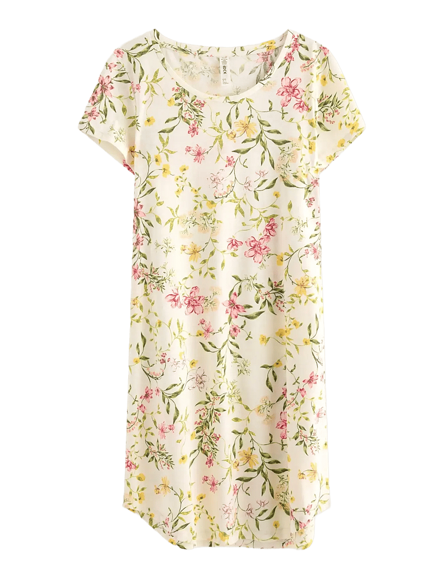 Lindex - Nightdress aop - natkjoler - dusty green - 1