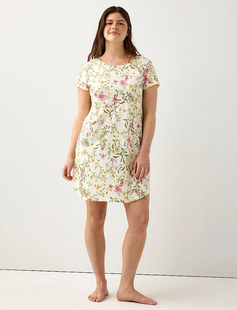 Lindex - Nightdress - nachthemden - dusty green - 0