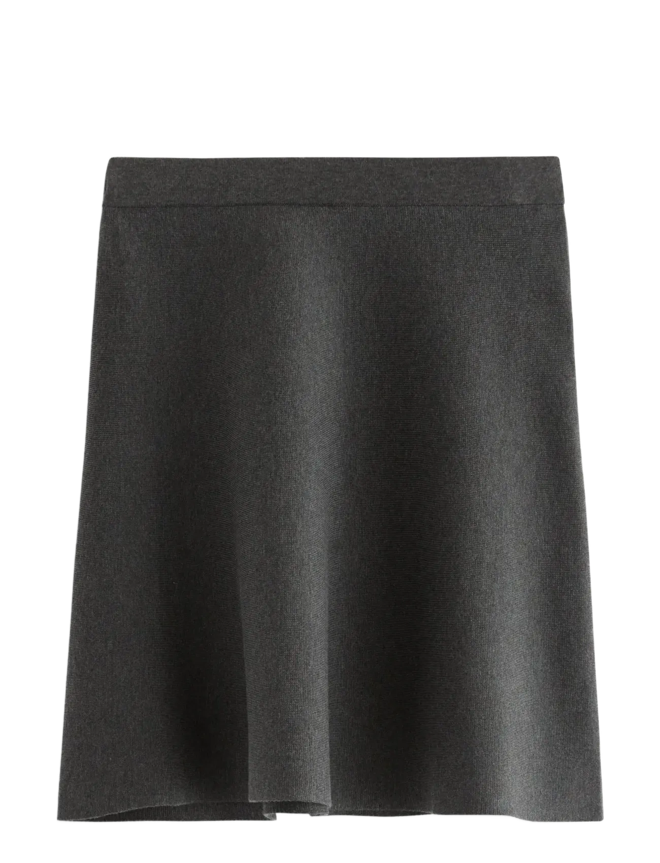 Lindex Skirt Dagmar melange - Kollektsioonid - DARK GREY MELANGE / grey
