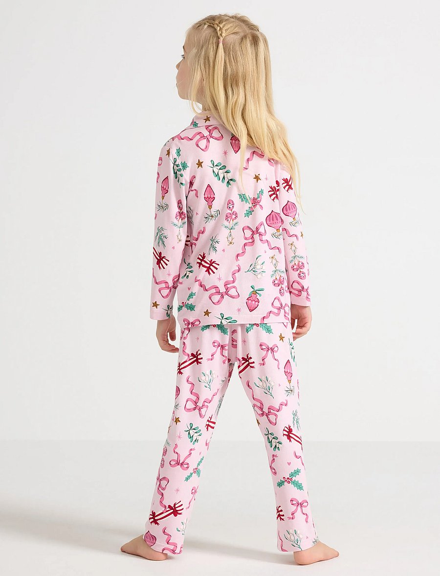 Lindex - Pyjamasset - pyjama-sets - light pink - 3