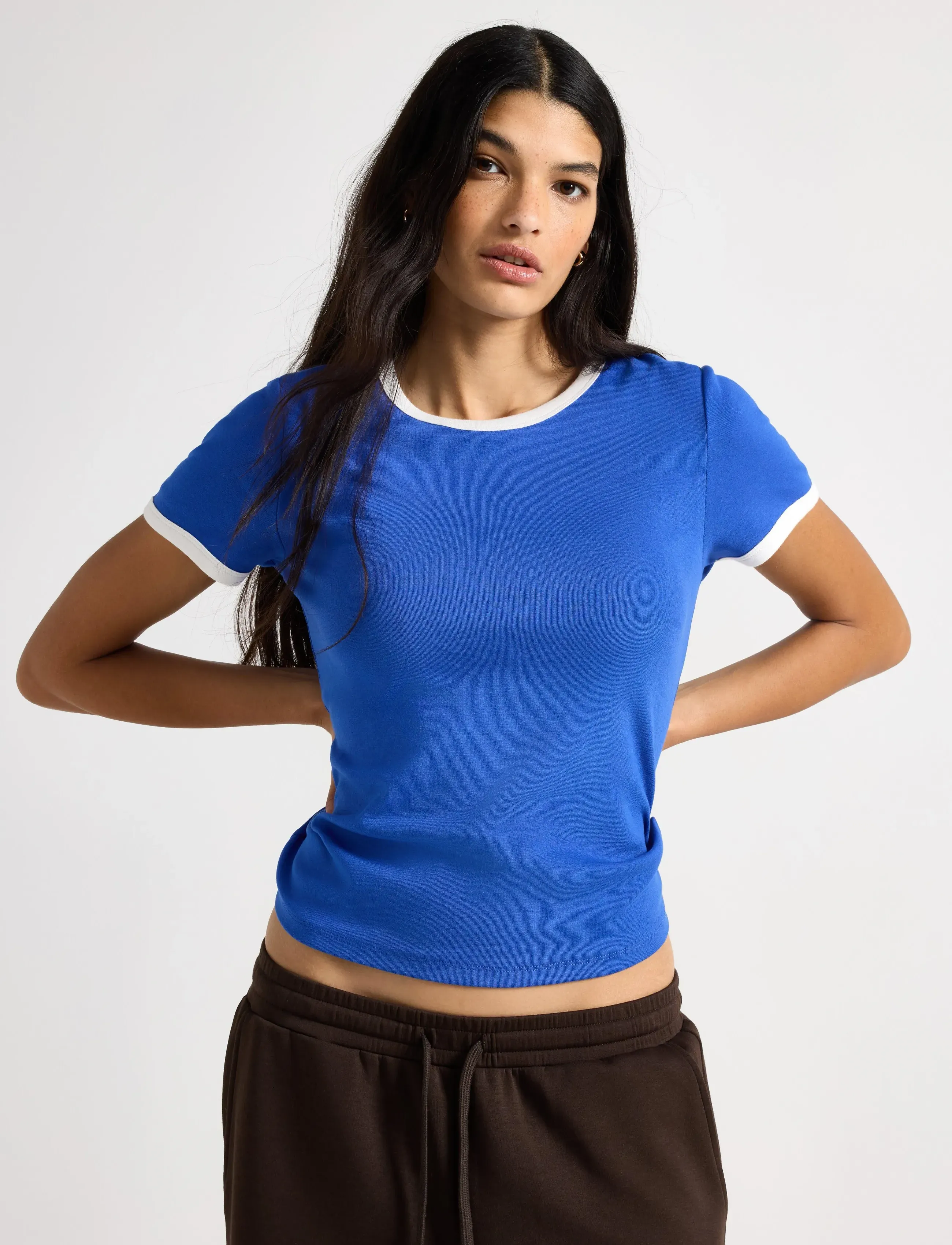 Lindex Top Lisa - T-shirts & Tops - STRONG BLUE / blue