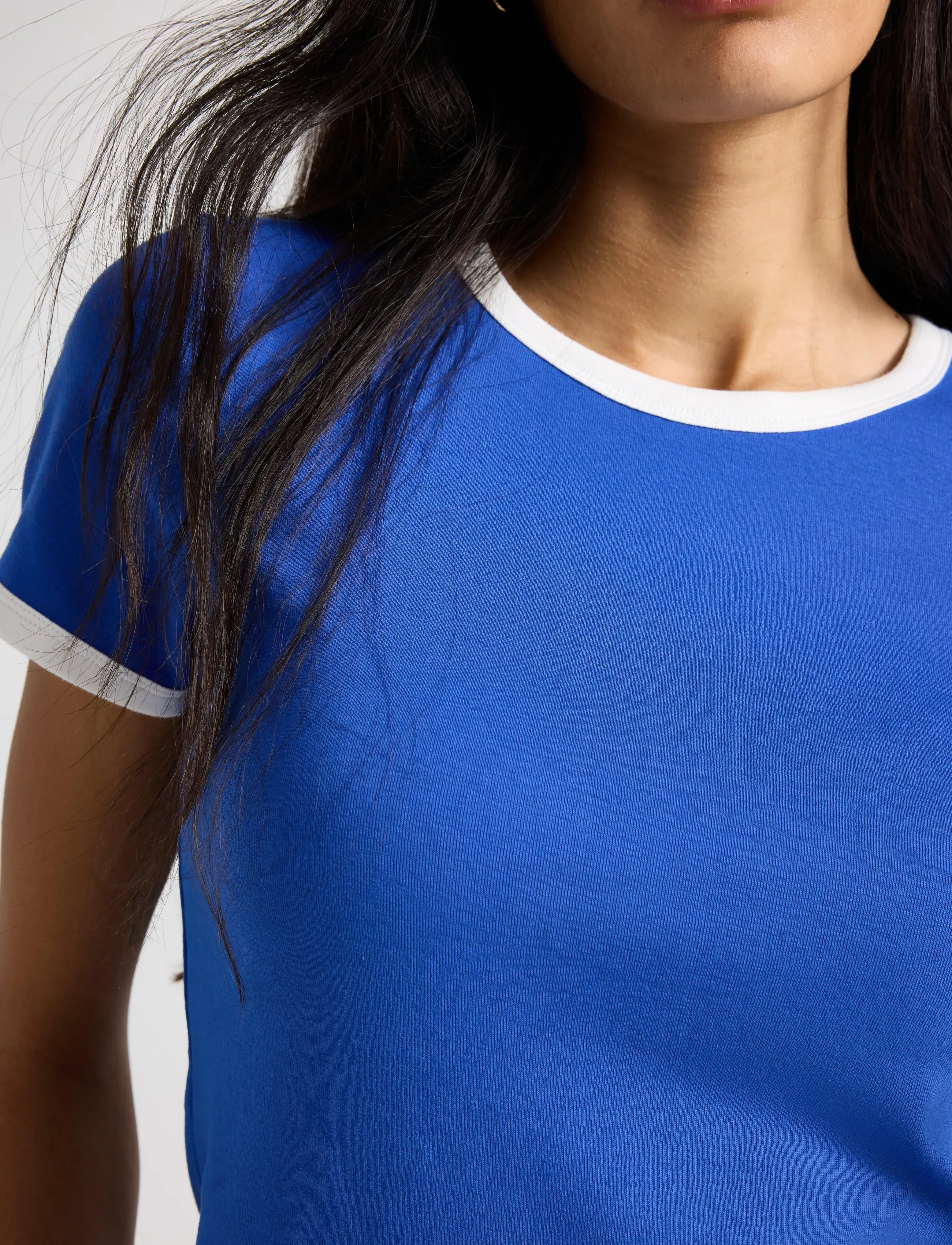 Lindex - Top Lisa - t-shirts - strong blue - 4