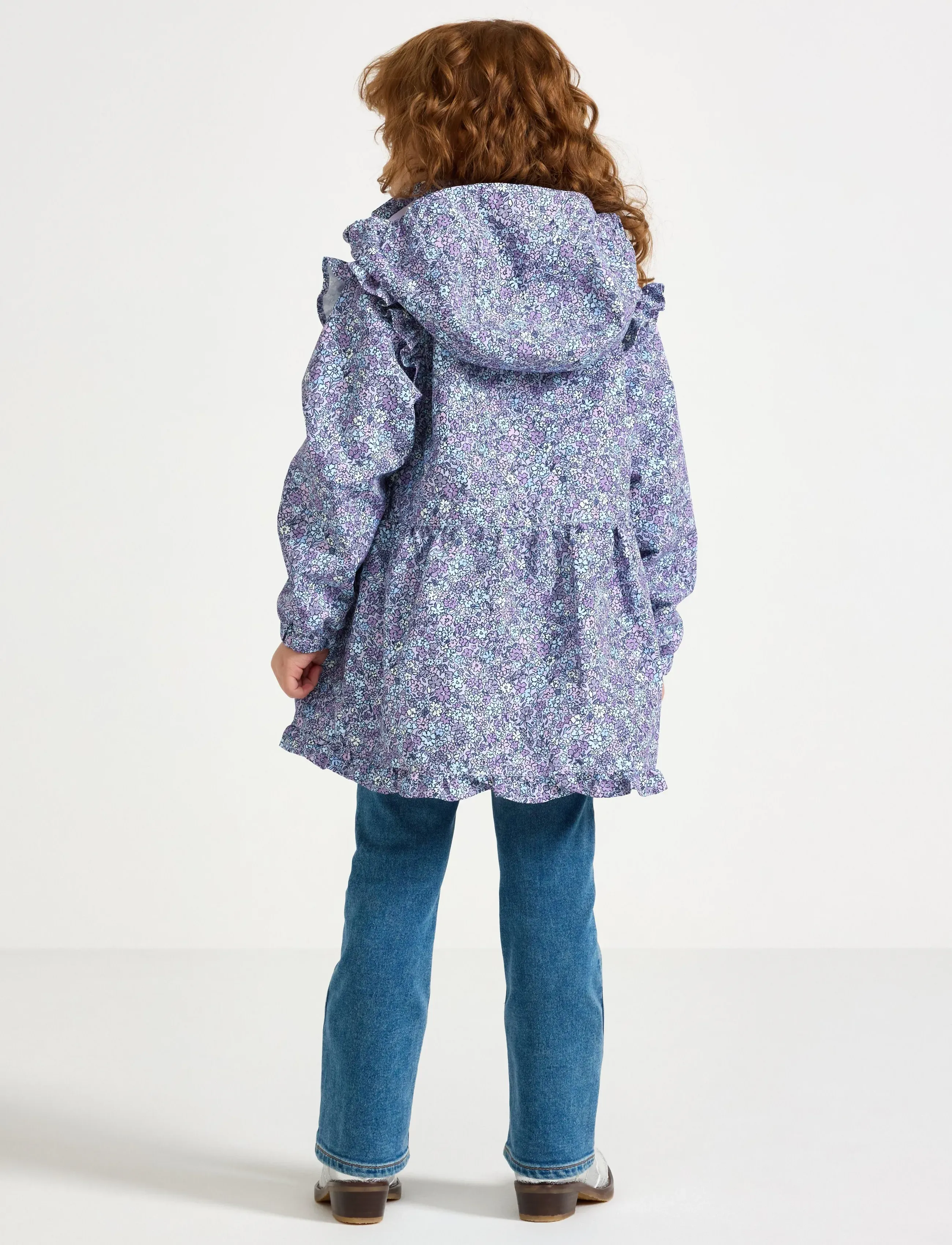 Lindex - Water repellent shell jacket - skaljakker - light dusty lilac - 3