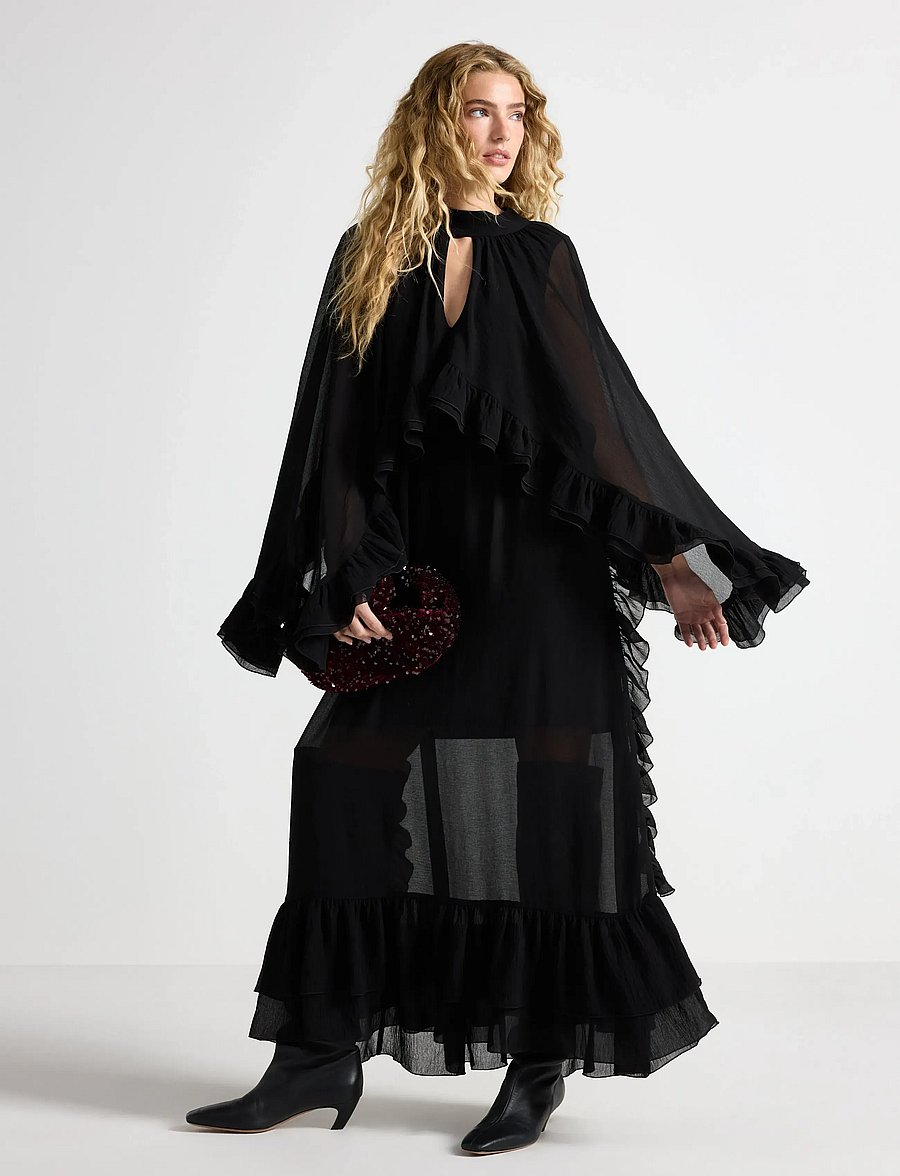 Lindex - Dress Inga - maxikleider - black - 0