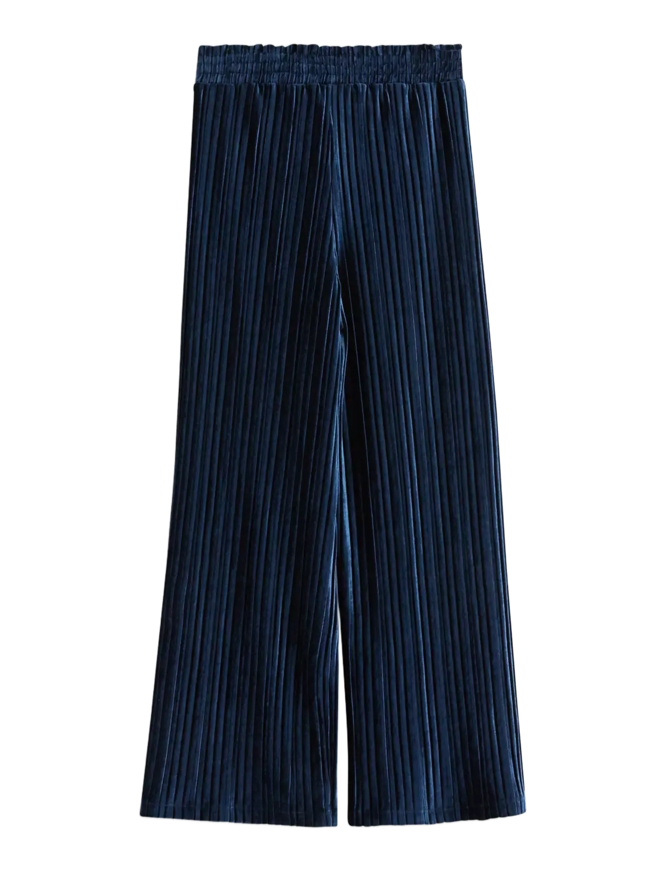Lindex - Bukser i velour - trousers - navy - 2