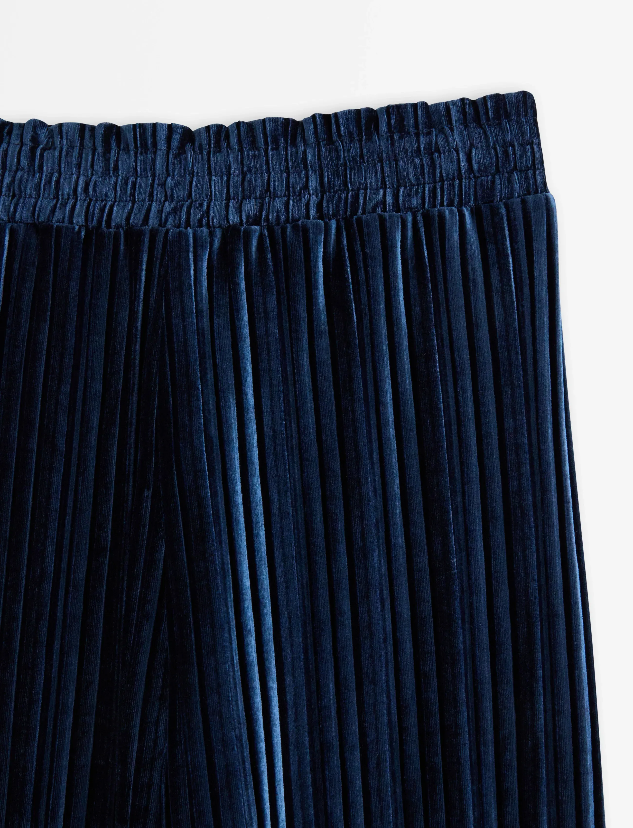 Lindex - Bukser i velour - trousers - navy - 5