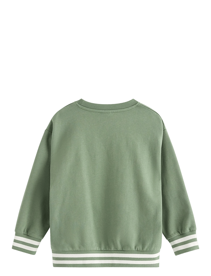 Lindex - Sweatshirt Dino Placement - dressipluusid - light khaki - 2