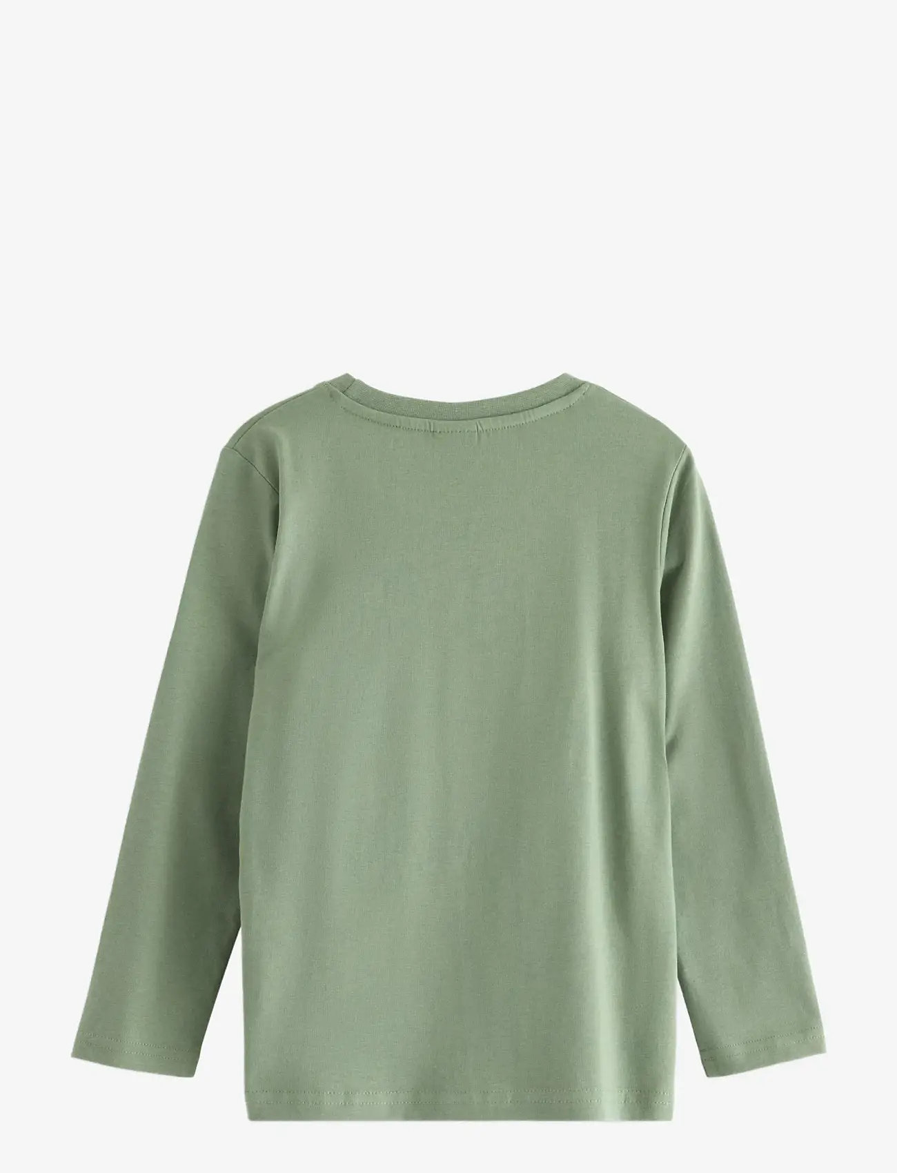 Lindex - Top LS Dino Flip Sequin - pikkade varrukatega t-särgid - light khaki - 2