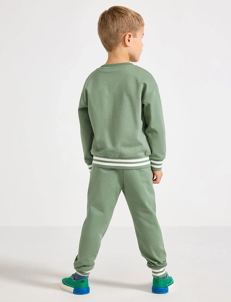 Lindex - Trousers Jogging Dino - jogginghosen - light khaki - 3