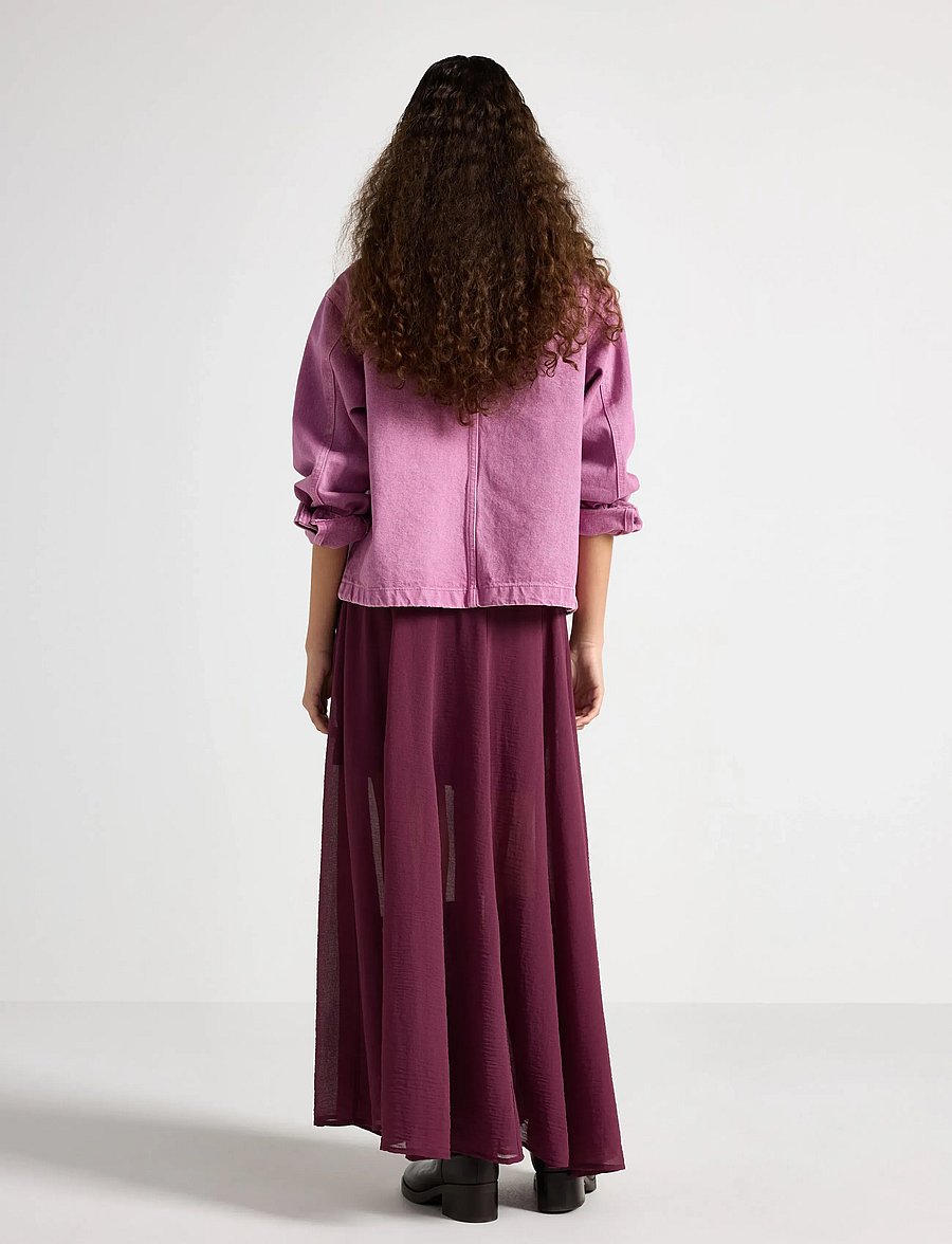 Lindex - Skirt Rosa - maxi skirts - dark dusty lilac - 3