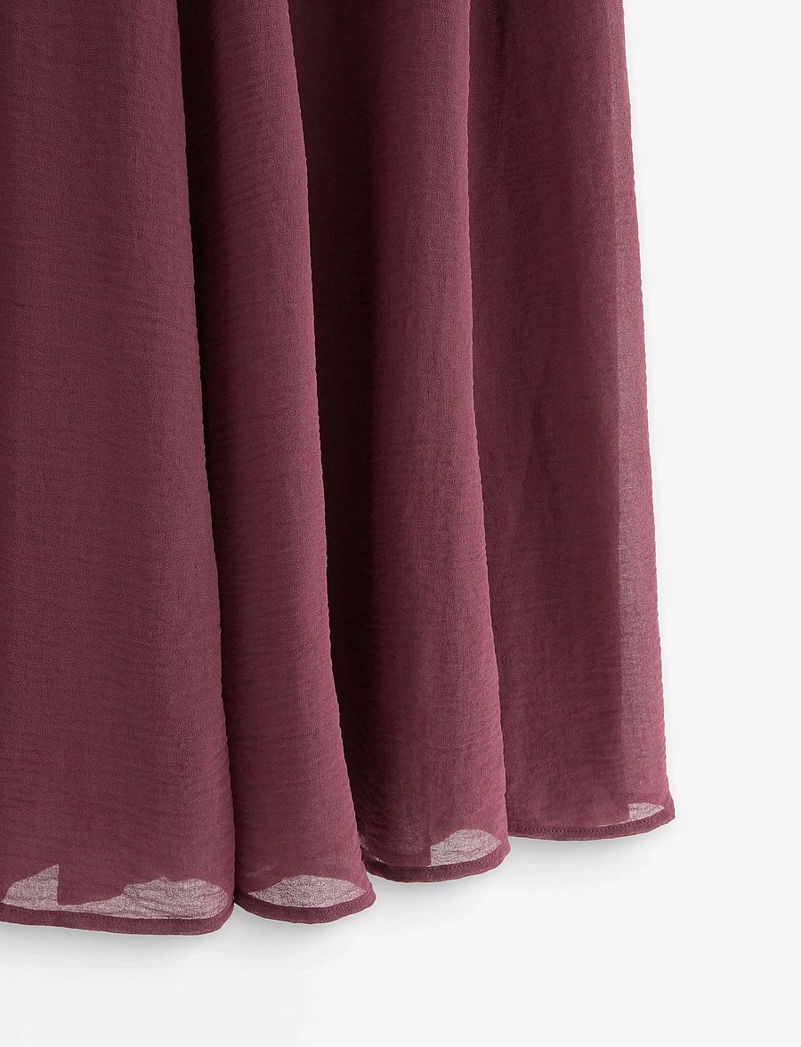 Lindex - Skirt Rosa - maxi skirts - dark dusty lilac - 5