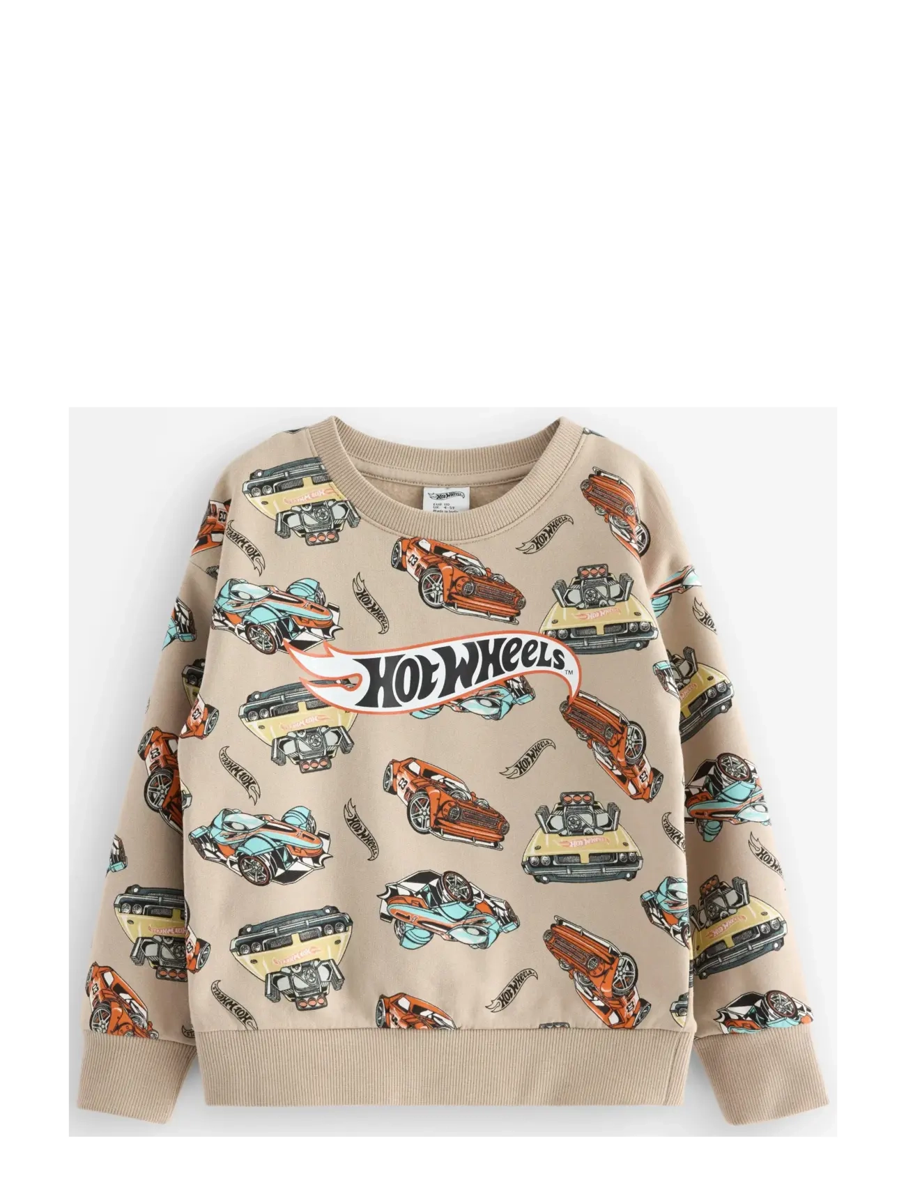 Lindex Sweatshirt Hot wheels - Kläder - DUSTY BEIGE / beige