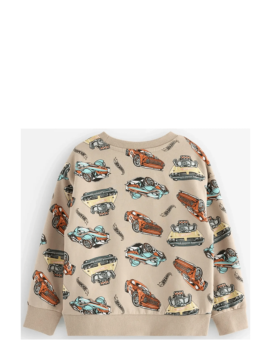 Lindex - Sweatshirt Hot wheels - sweatshirts - dusty beige - 2
