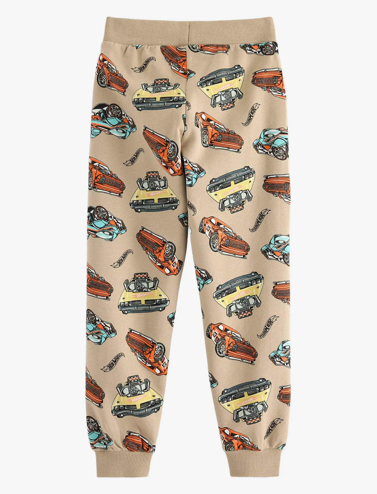 Lindex - Trousers Jogging Hot wheels - sweatpants - dusty beige - 2