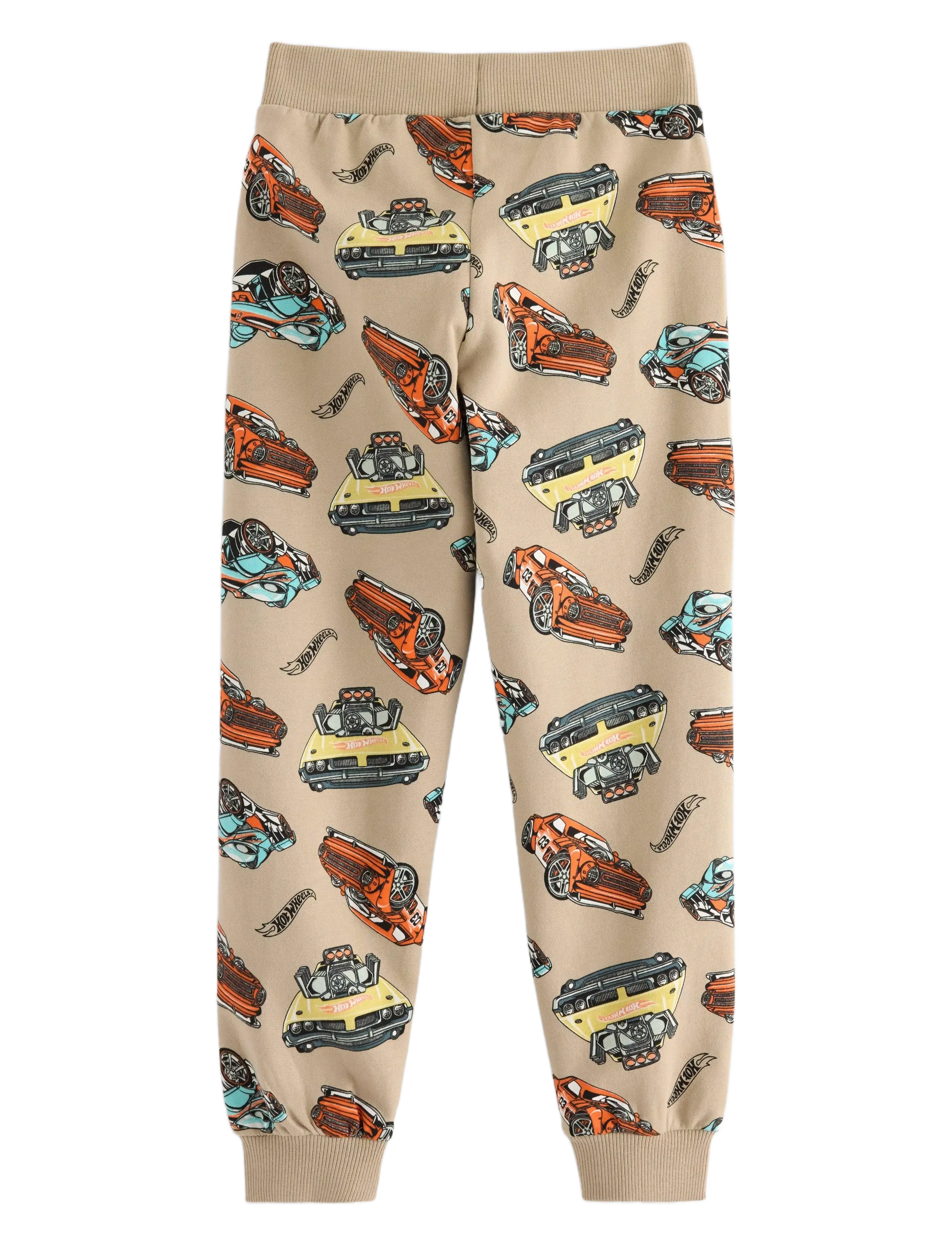 Lindex - Trousers Jogging Hot wheels - sweatpants - dusty beige - 2