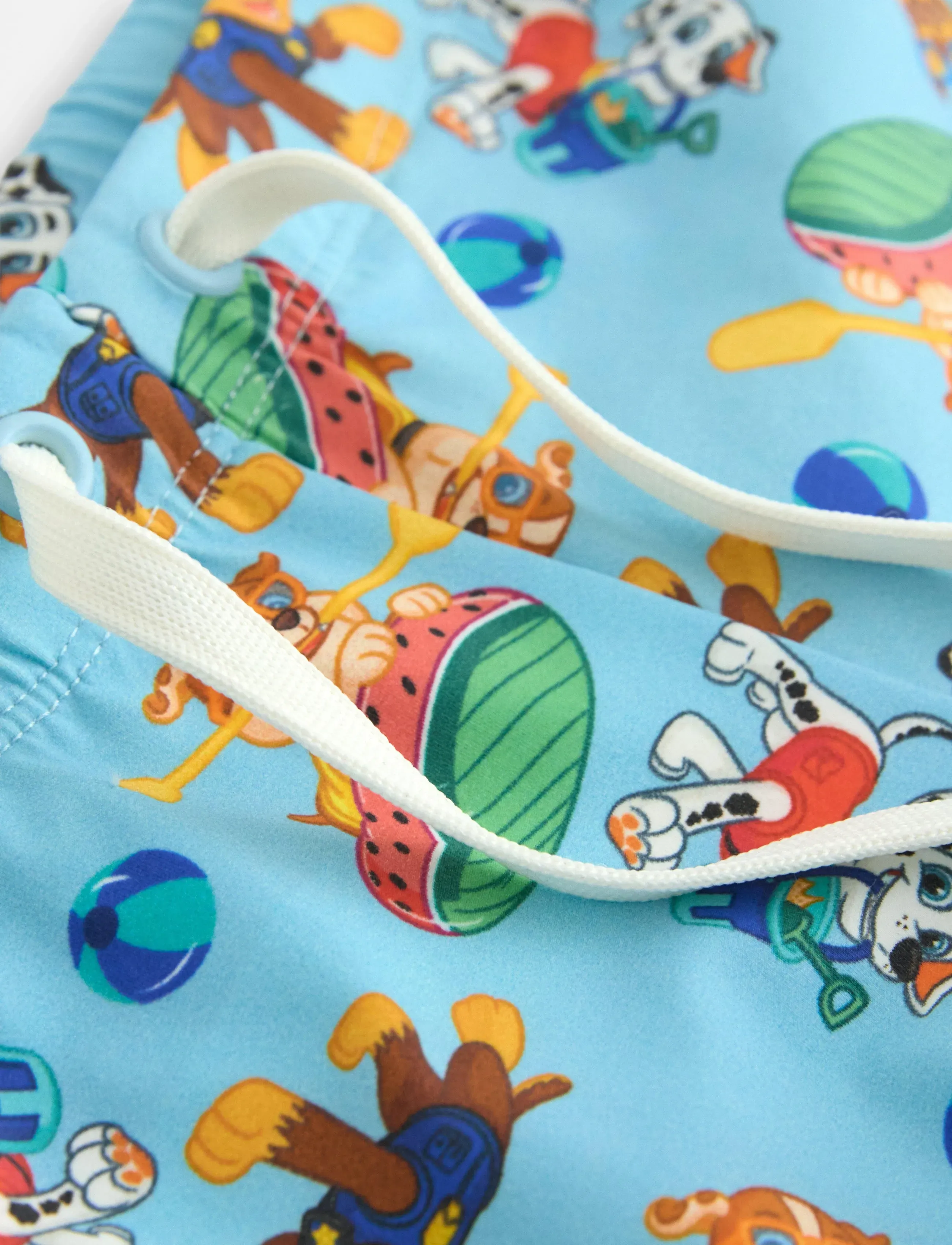 Lindex - Swim trunks Paw Patrol AOP - badehosen - light blue - 2
