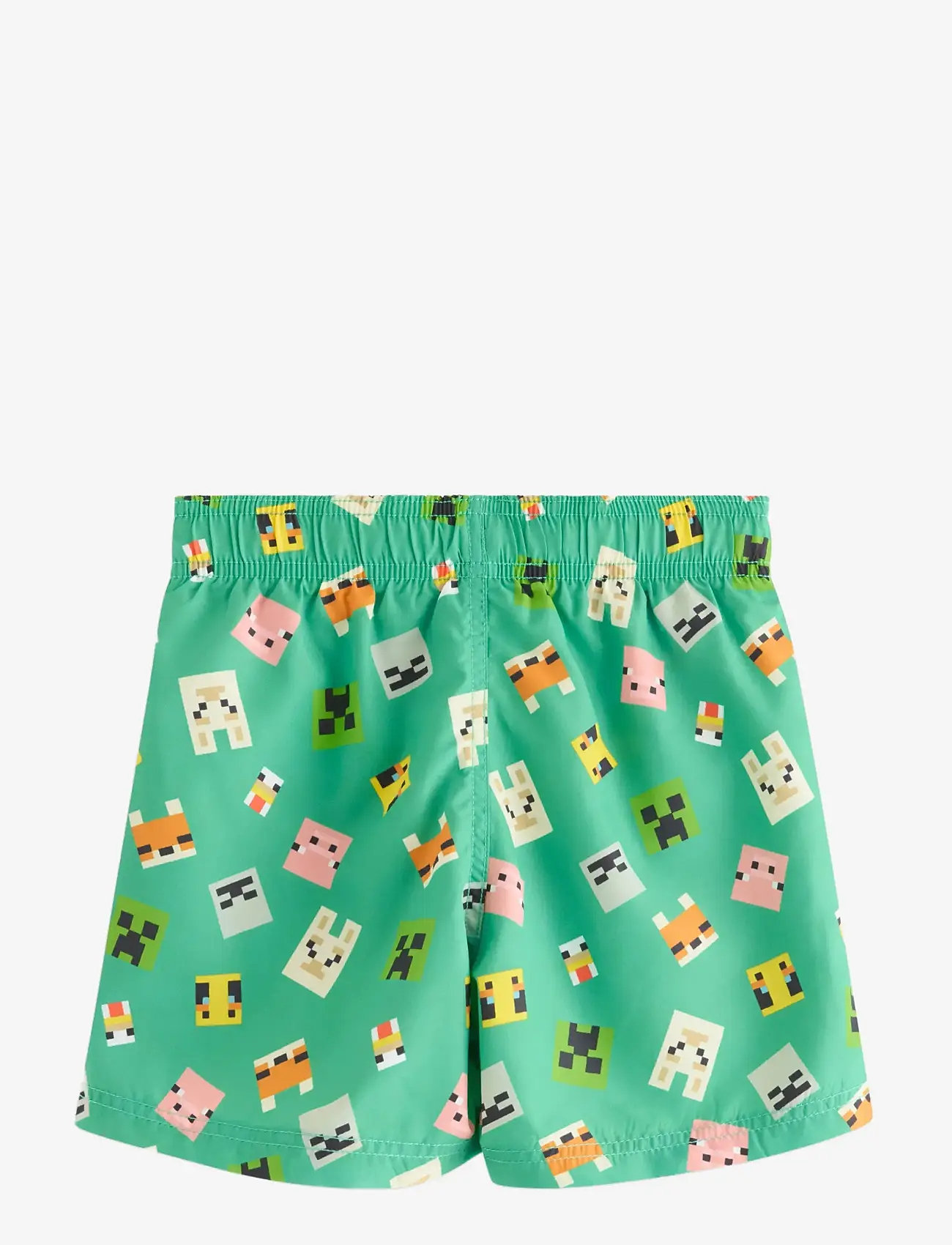 Lindex - Minecraft swim shorts - badehosen - green - 1