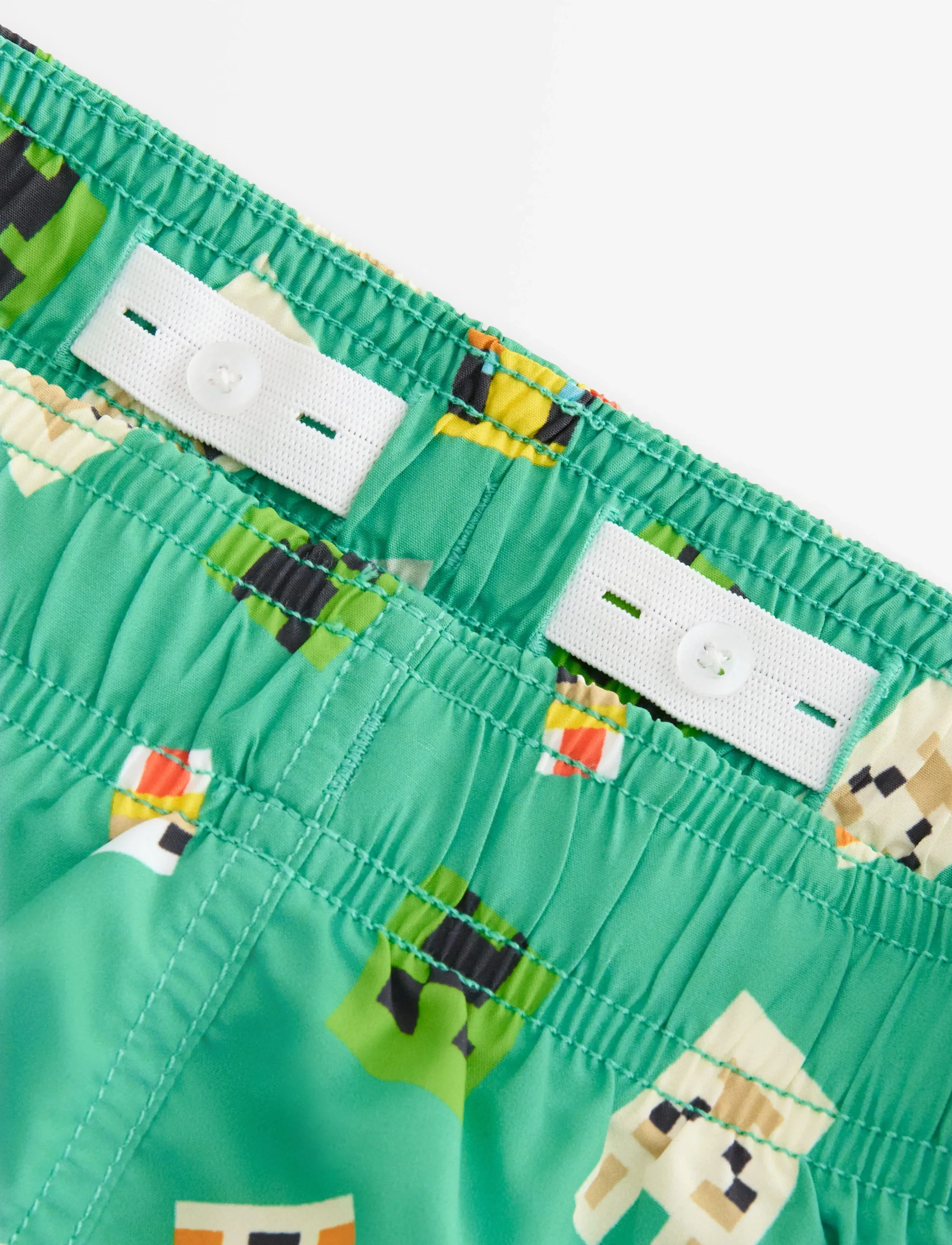 Lindex - Minecraft swim shorts - ujumispüksid - green - 2