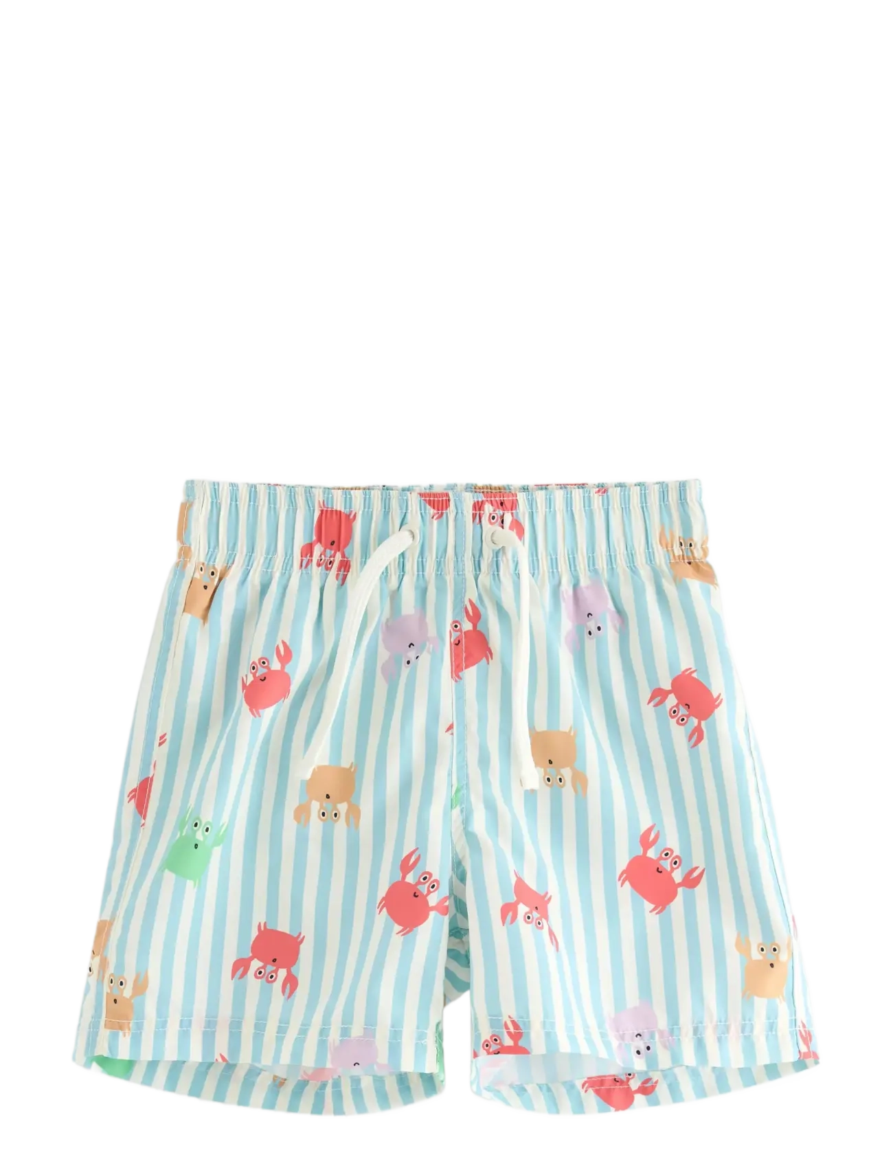 Lindex Swim shorts - Riided - LIGHT DUSTY WHITE / blue