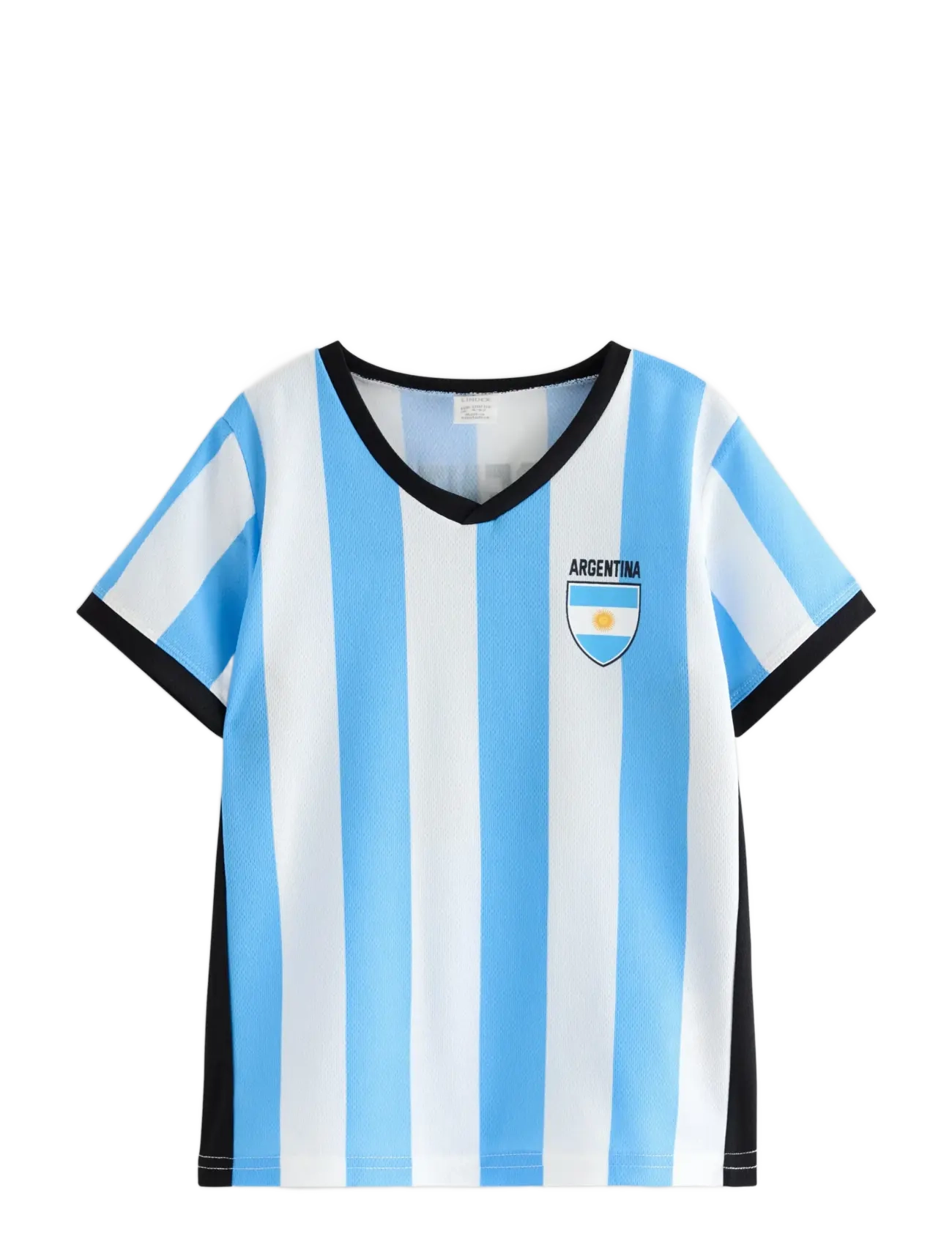 LINDEX Football Shirt Blau - 98/104 - Kinder