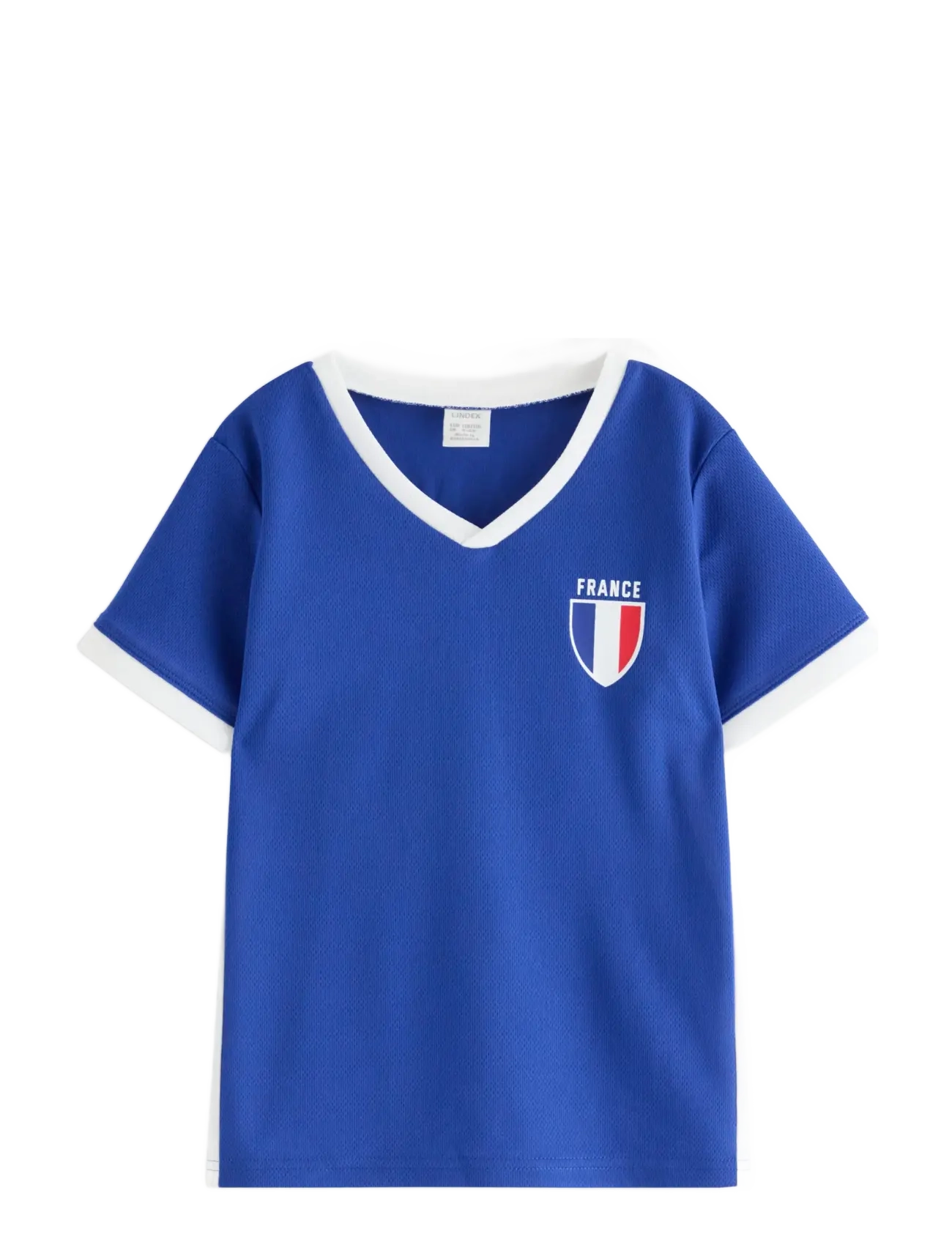Lindex Top SS Soccer nation - Oberteile - BLUE / blue