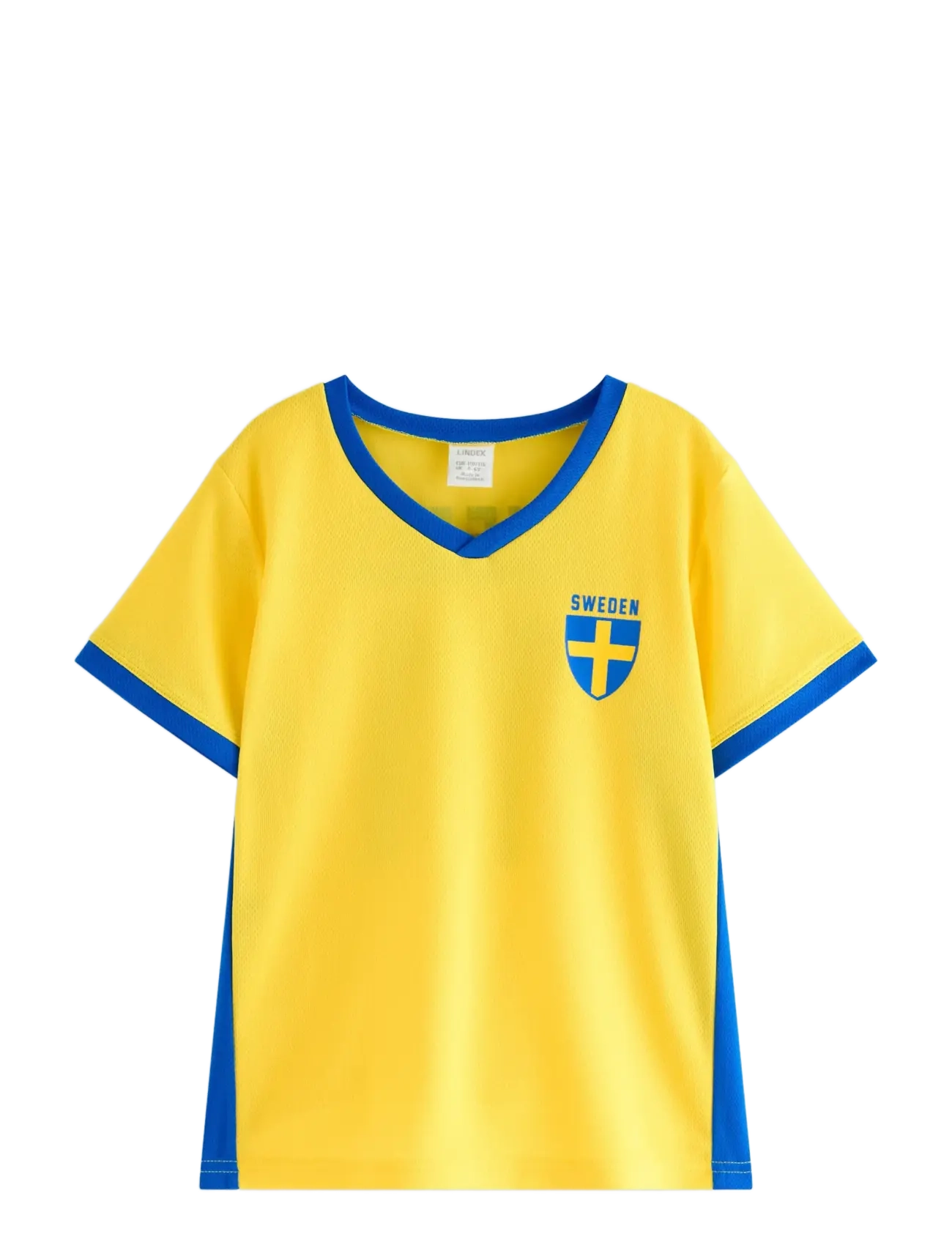 Lindex Top SS Soccer nation - Fußballoberteile - DARK YELLOW / yellow