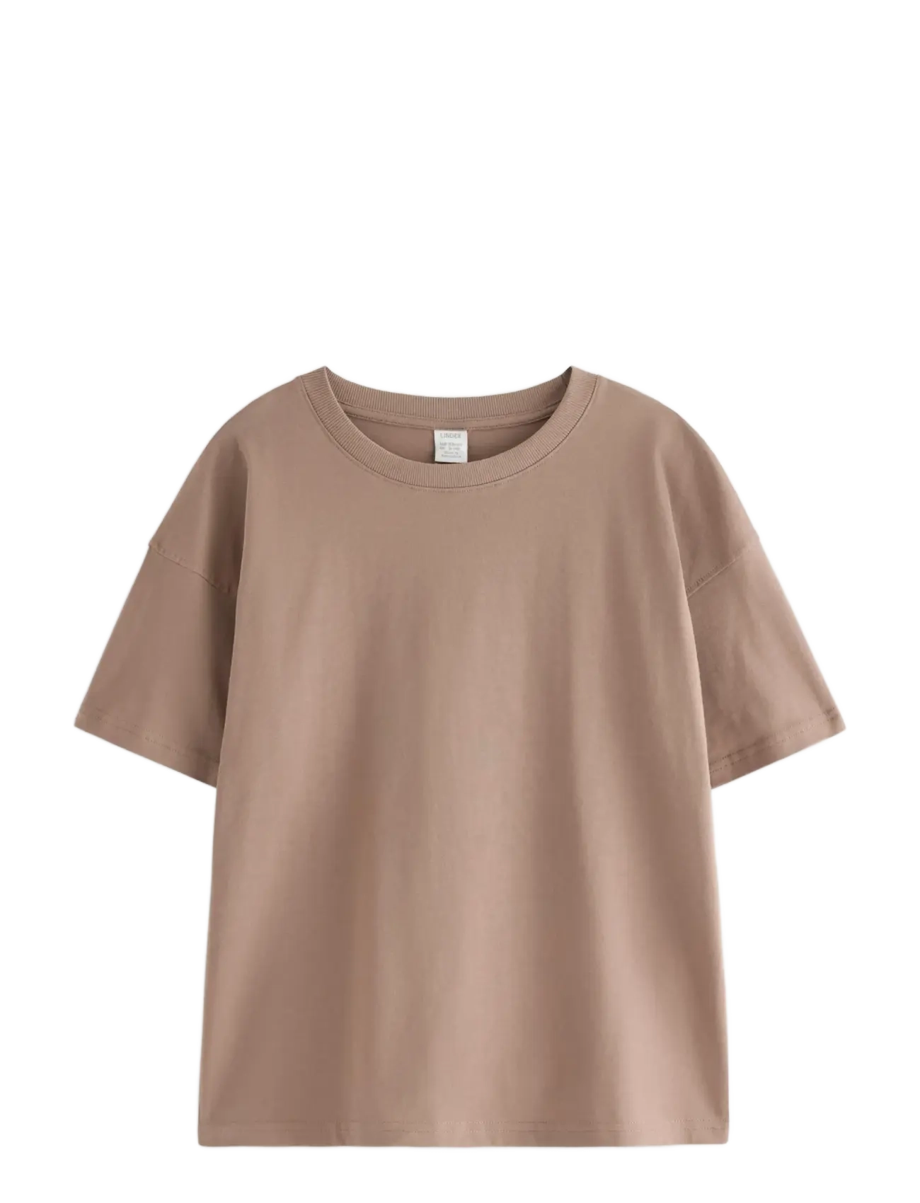 Lindex Oversized t-shirt - Põhitooted - KHAKI / brown