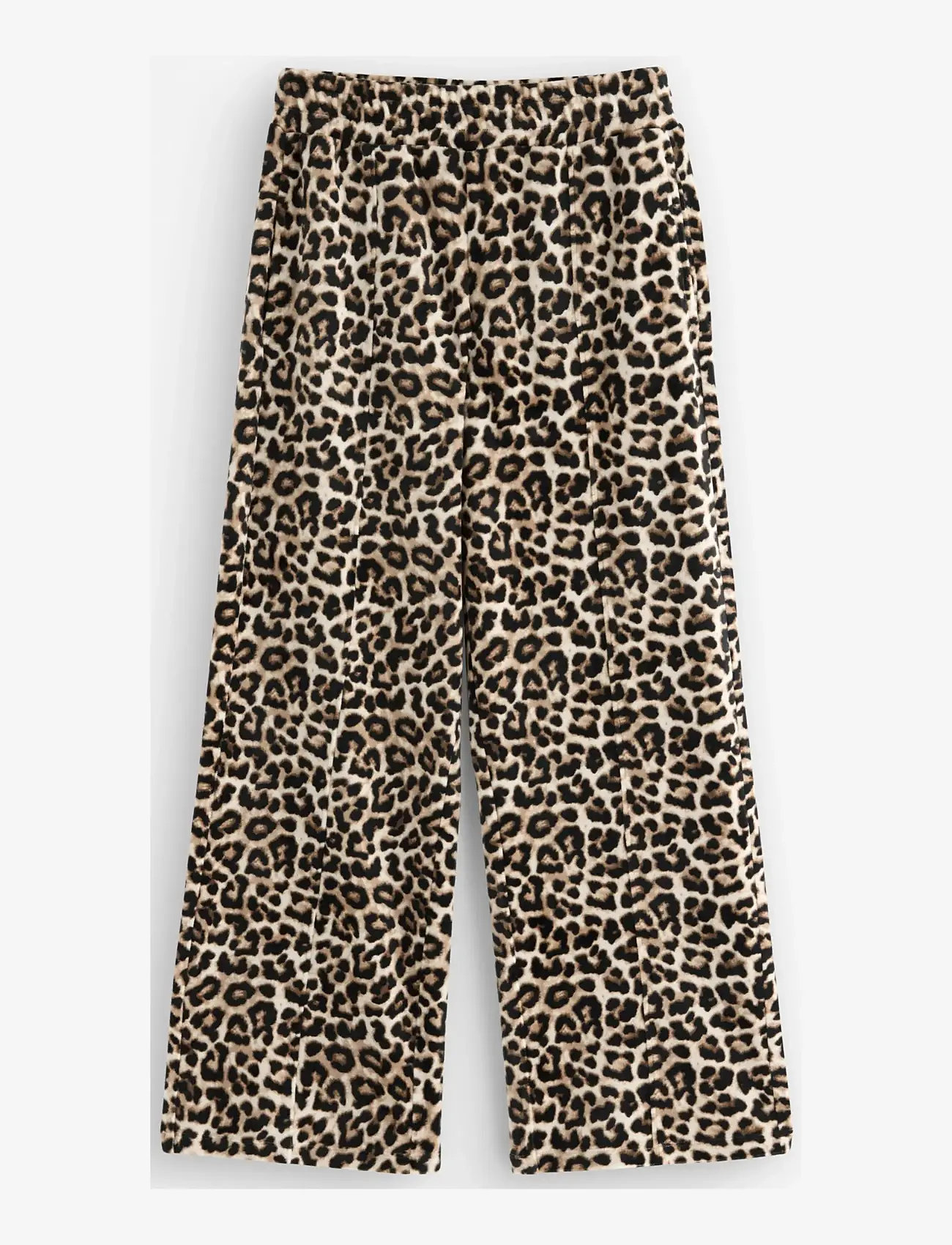 Lindex - Wide trousers in velour - jogginghosen - light beige - 1