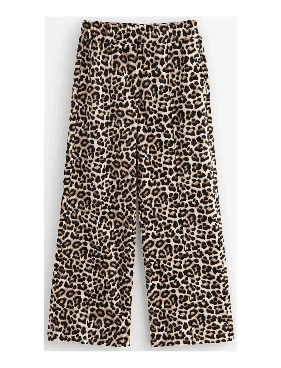 Lindex - Wide trousers in velour - sweatpants - light beige - 1