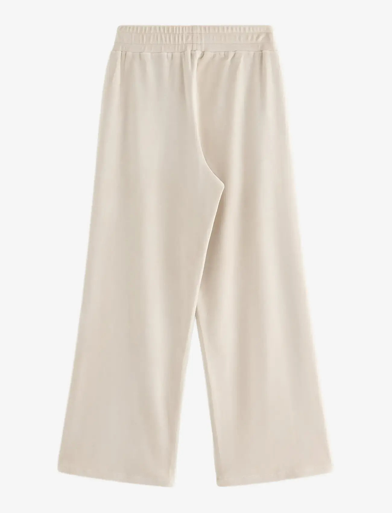 Lindex - Wide trousers in velour - jogginghosen - light dusty beige - 2