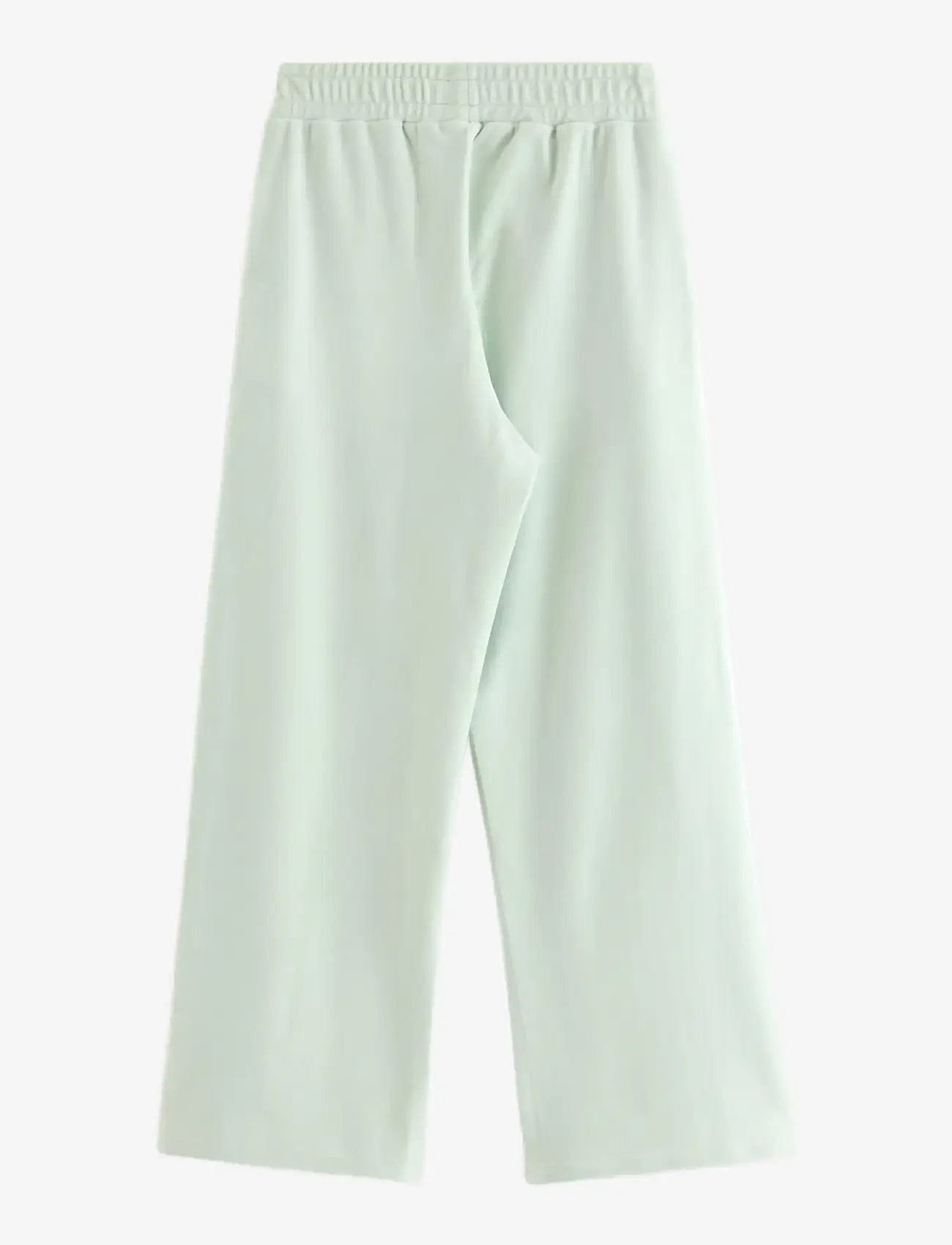 Lindex - Wide trousers in velour - sweatpants - light dusty green - 2