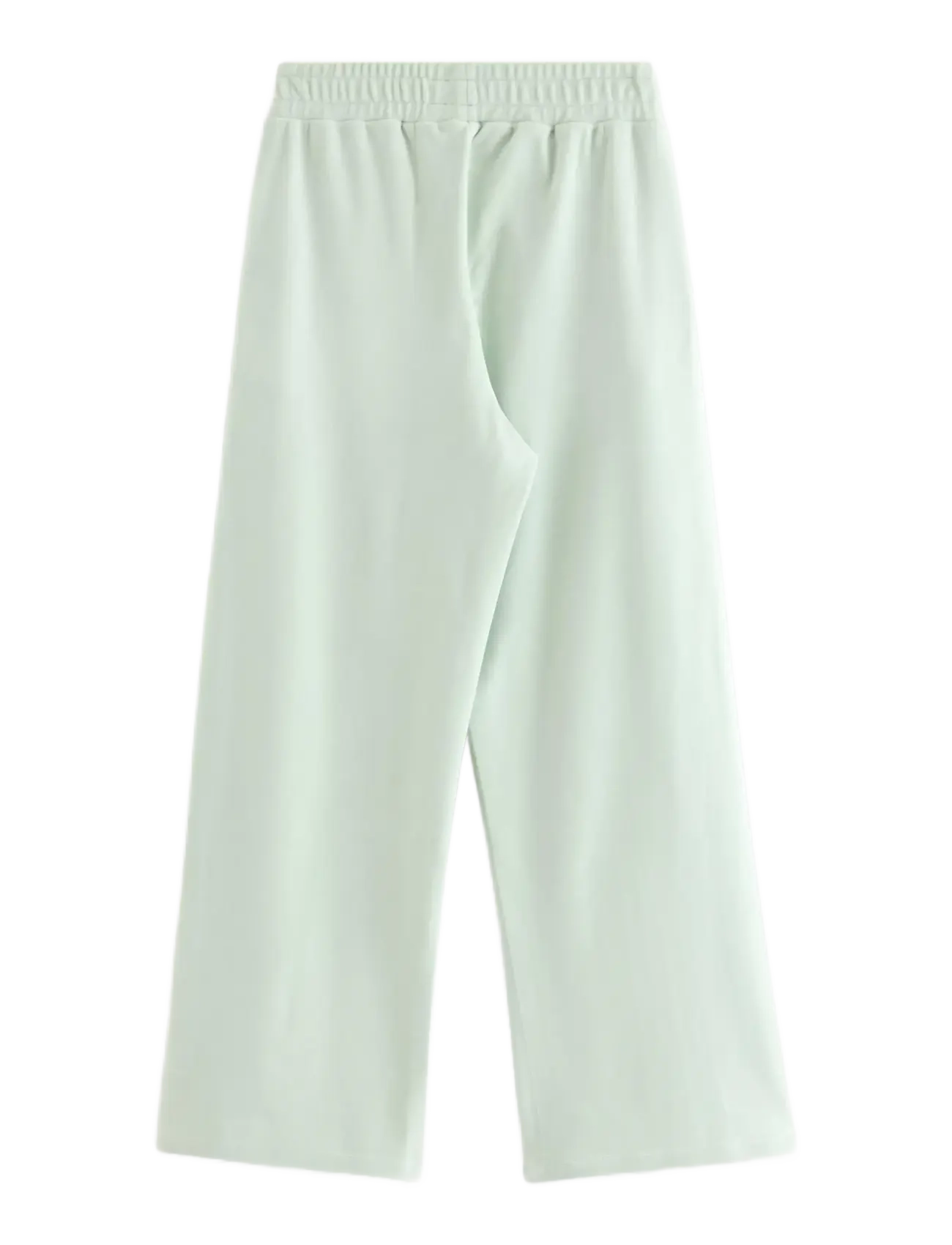 Lindex - Wide trousers in velour - sporta bikses - light dusty green - 2
