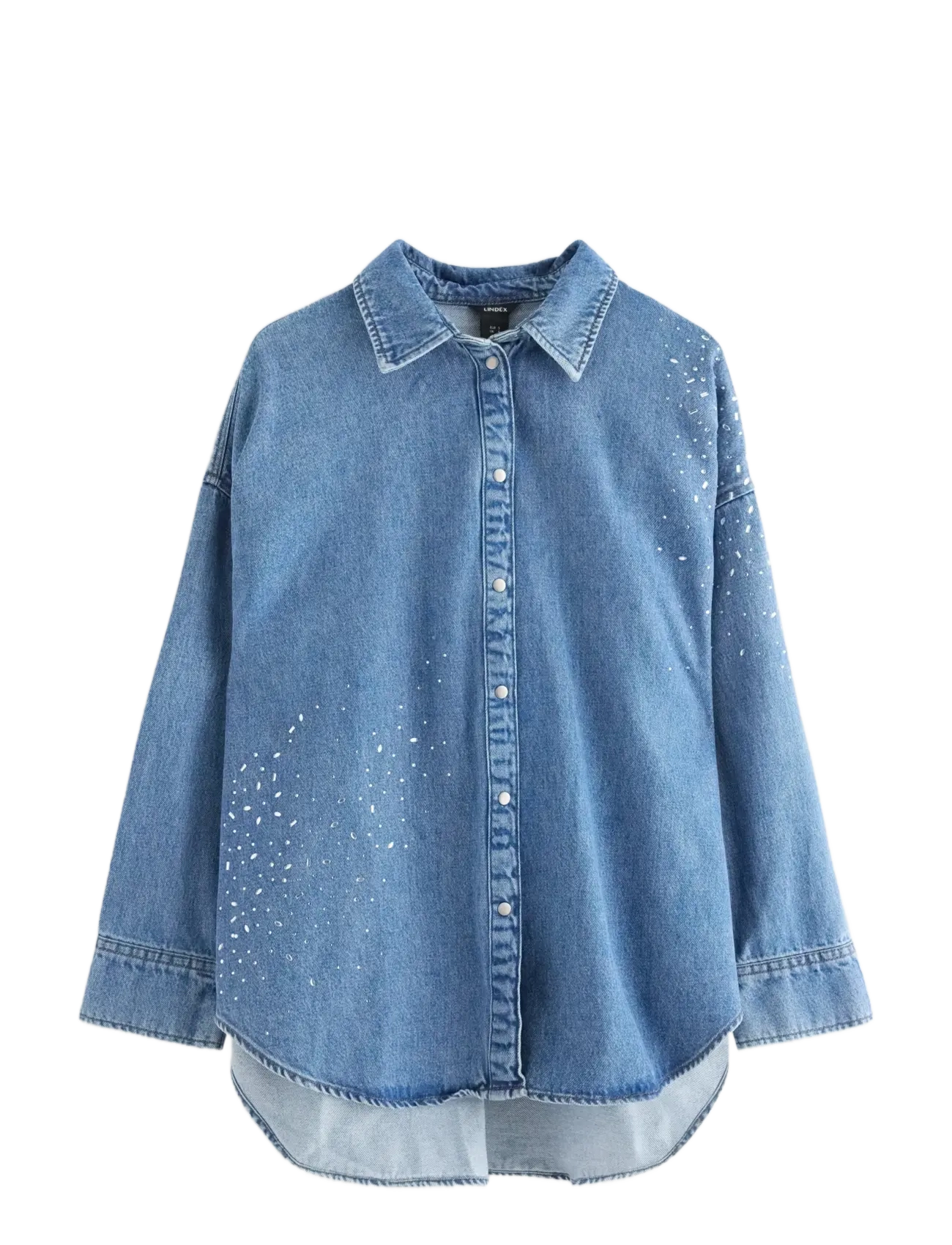 Lindex - Skjorte i denim - denim blue - 1