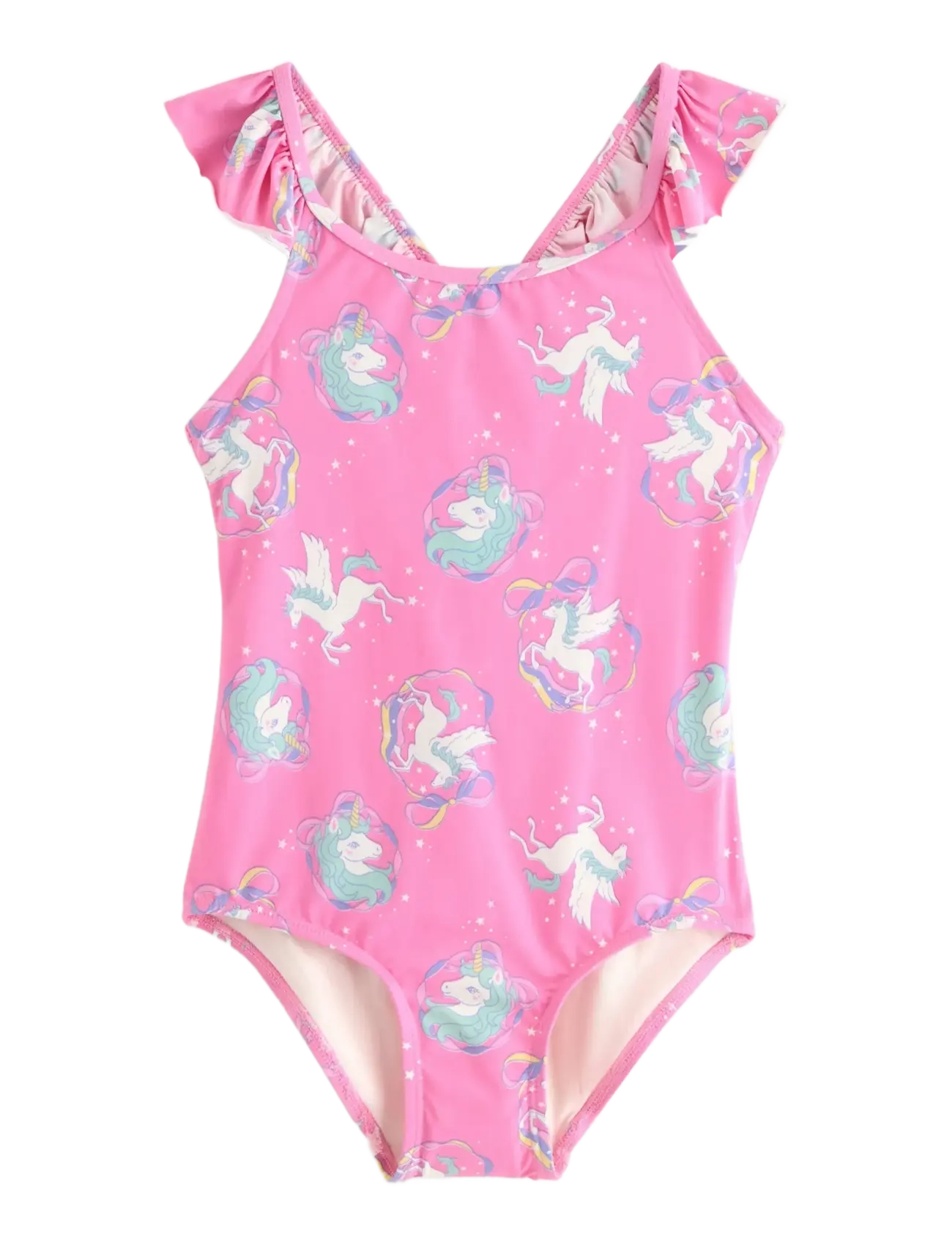 Lindex Swimsuit, 98/104, Bademode, Rosa - Swimsuits, Kinder