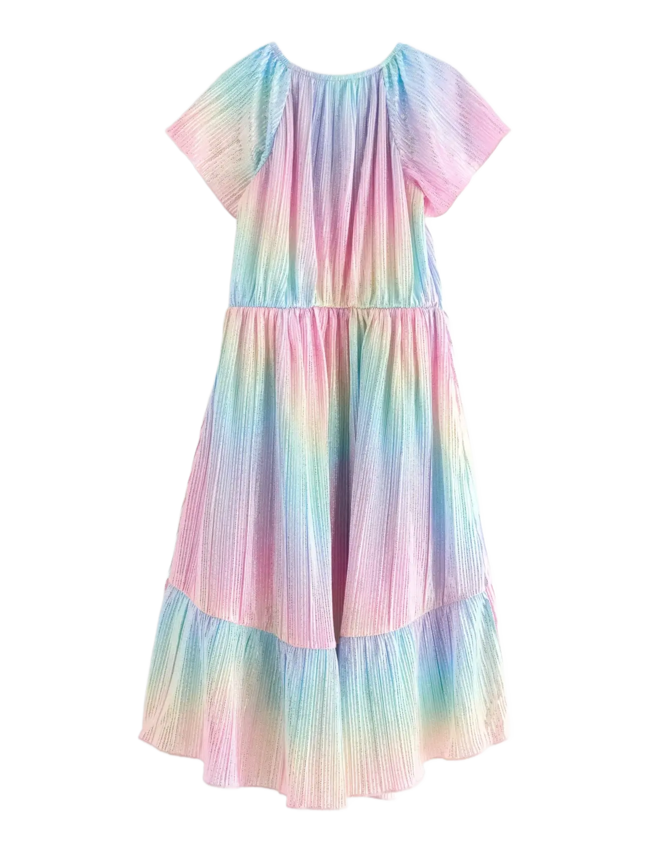 Lindex - Plissé dress with glitter - sukienki eleganckie - light pink - 2