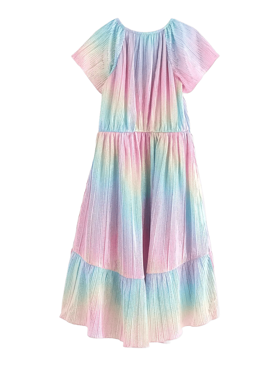 Lindex - Plissé dress with glitter - partykleider - light pink - 2