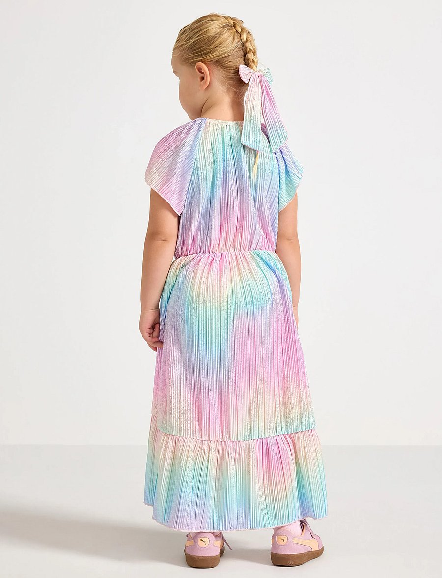 Lindex - Plissé dress with glitter - partykleider - light pink - 3