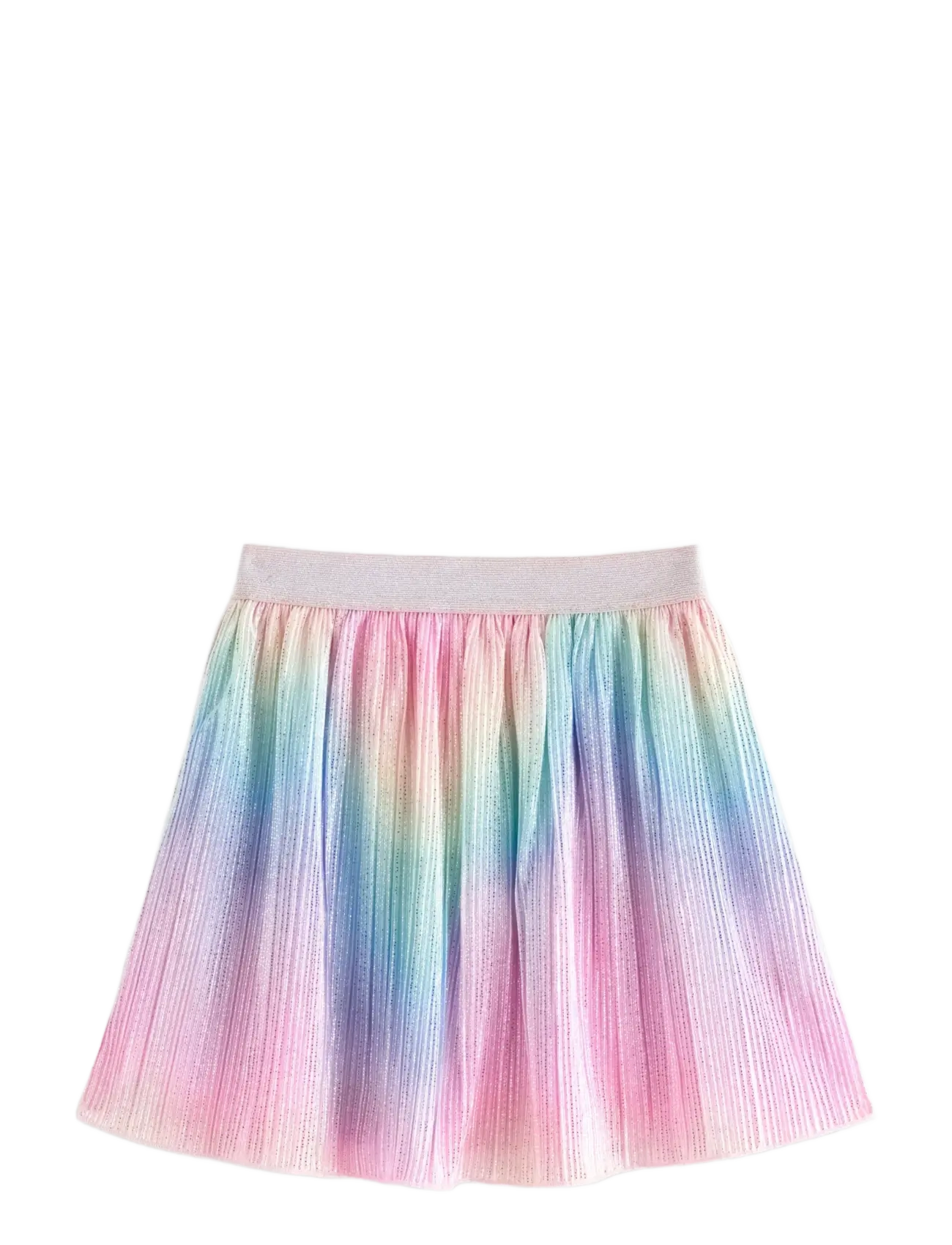 Lindex Skirt rainbow plisse - Lapsed 98–134 - LIGHT PINK / multi