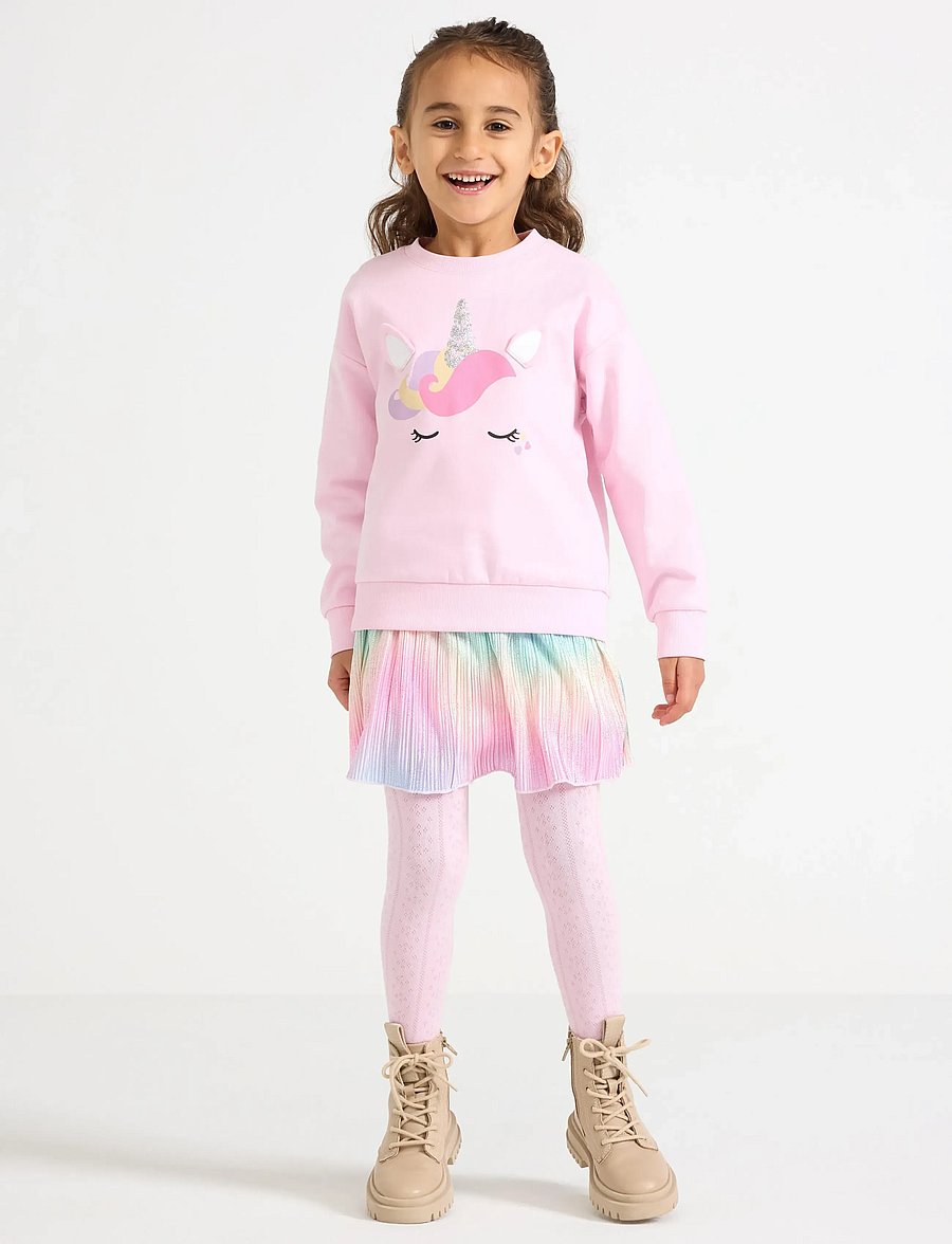 Lindex - Plissé skirt - kurze röcke - light pink - 0