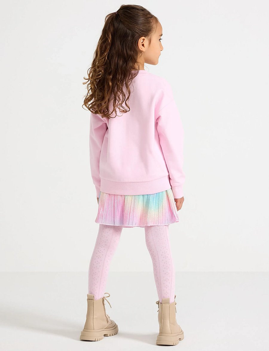 Lindex - Plissé skirt - kurze röcke - light pink - 3
