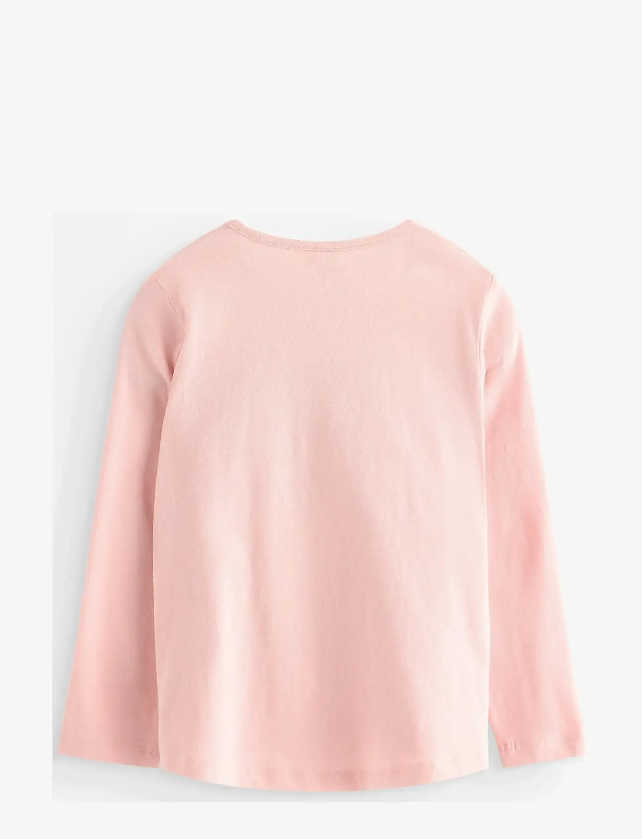 Lindex - Top ls pile applique - marškinėliai ilgomis rankovėmis - light dusty pink - 2