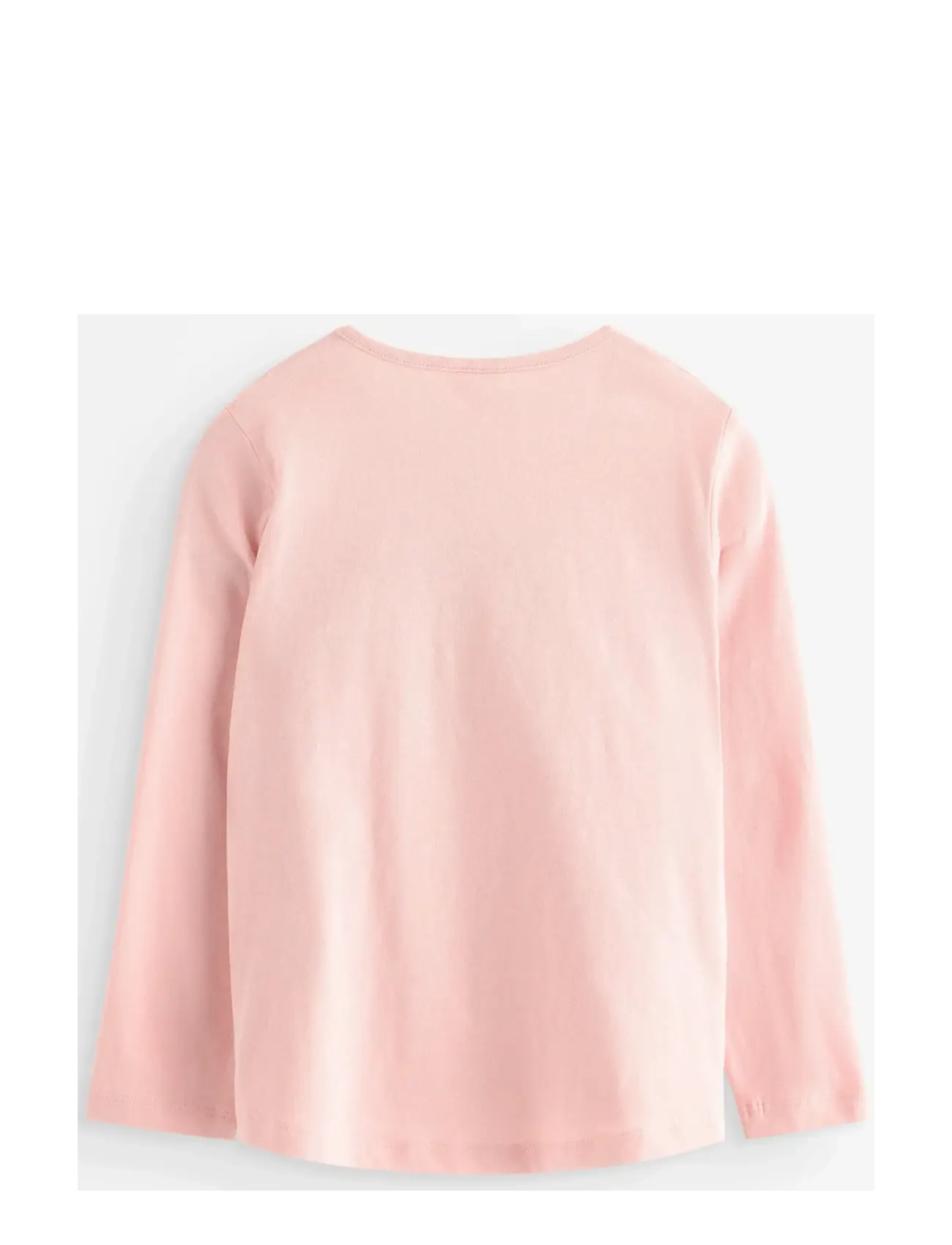 Lindex - Top ls pile applique - light dusty pink - 2
