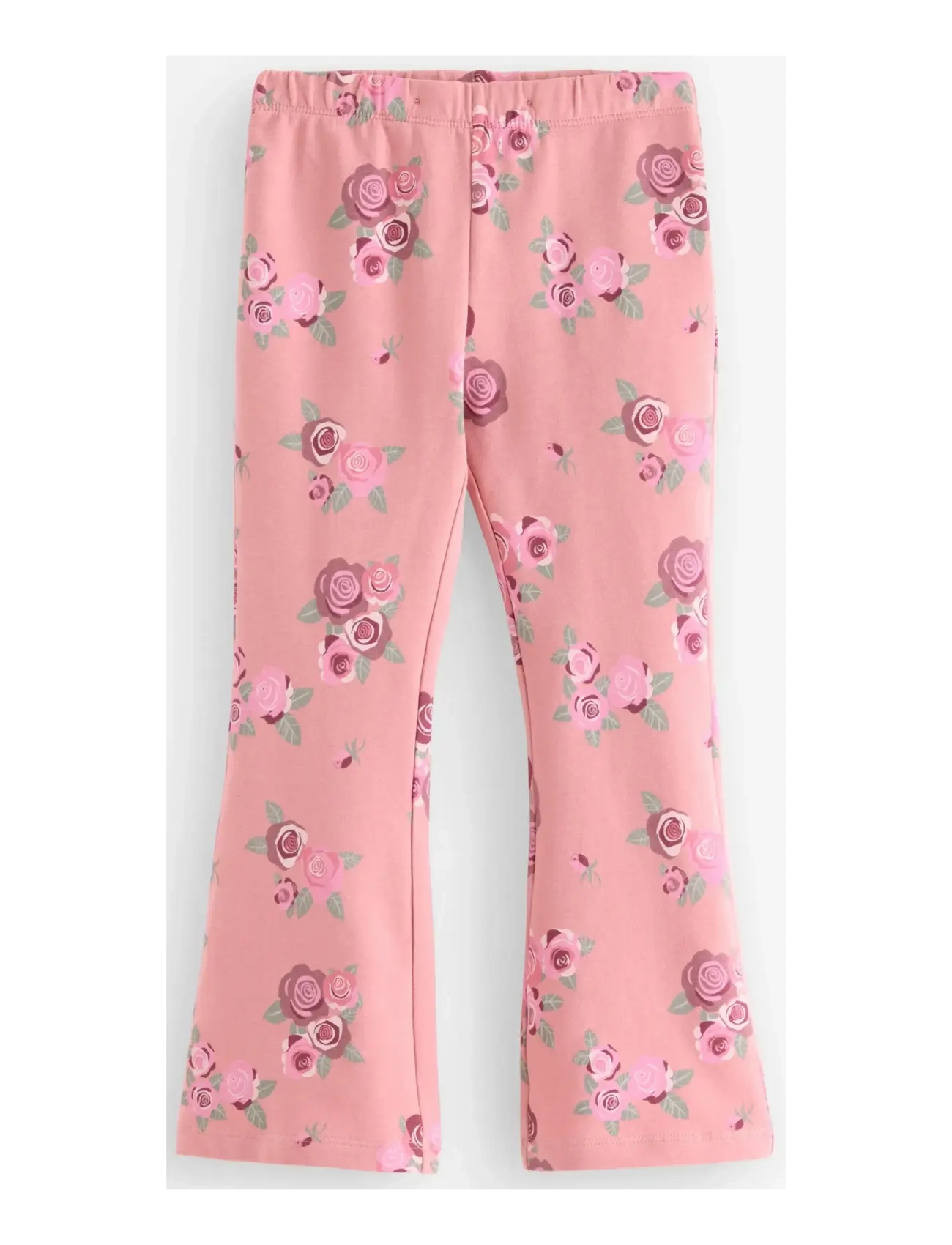 Lindex Leggings flare br AOP - Kleidung - DUSTY PINK / pink/rose