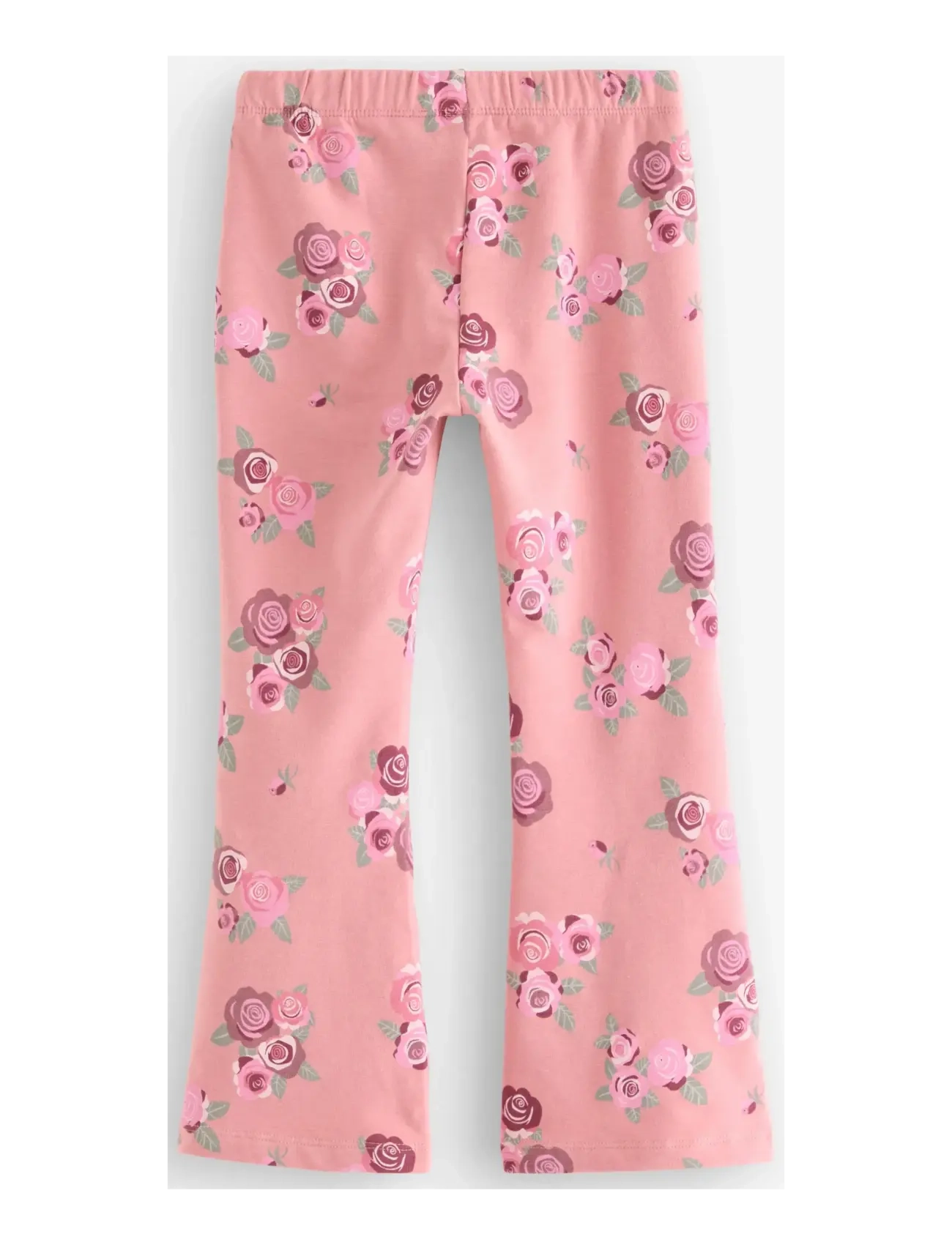 Lindex - Leggings flare br AOP - leggings - dusty pink - 2