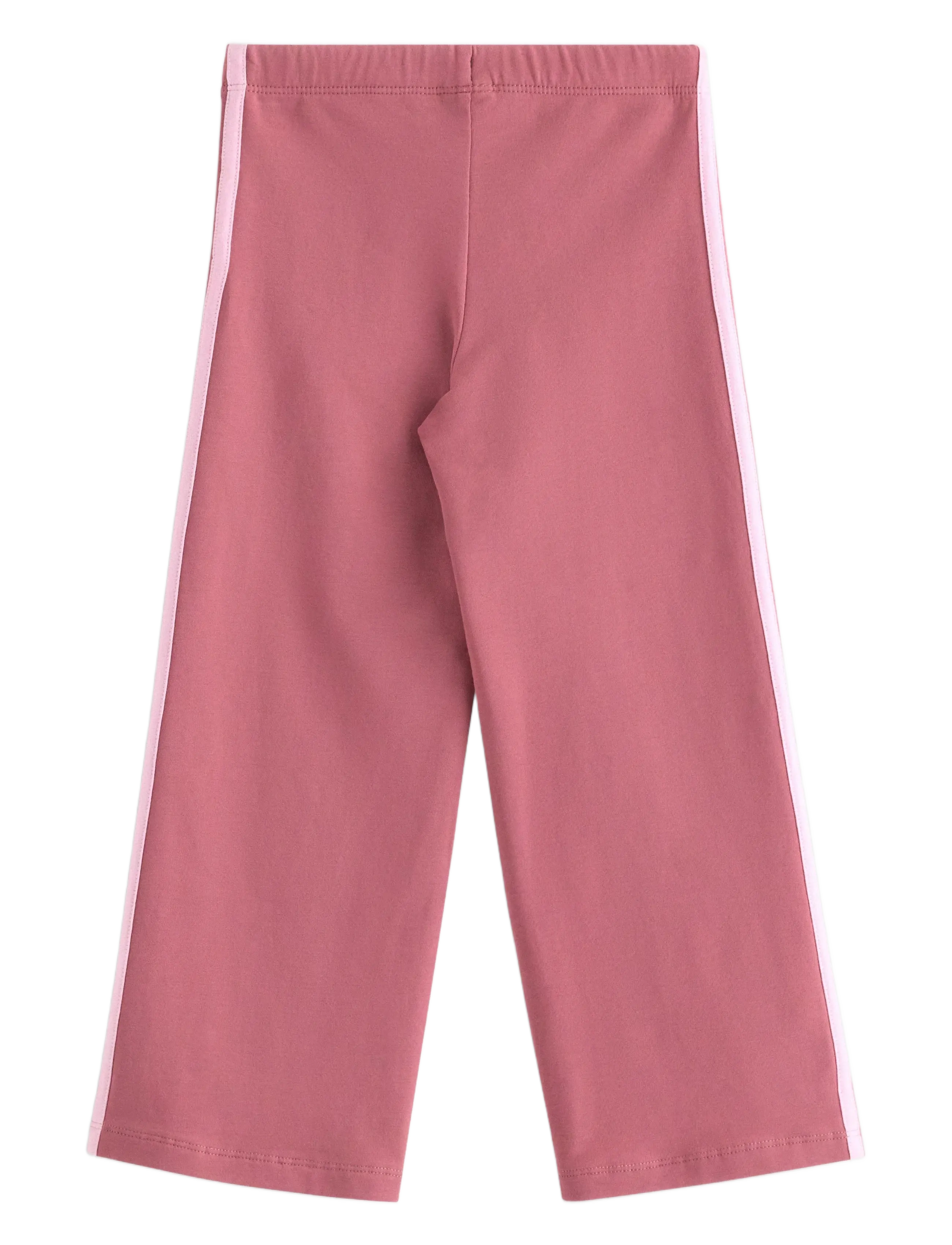 Lindex - Trousers straight tape at side - mjukisbyxor - dusty pink - 2
