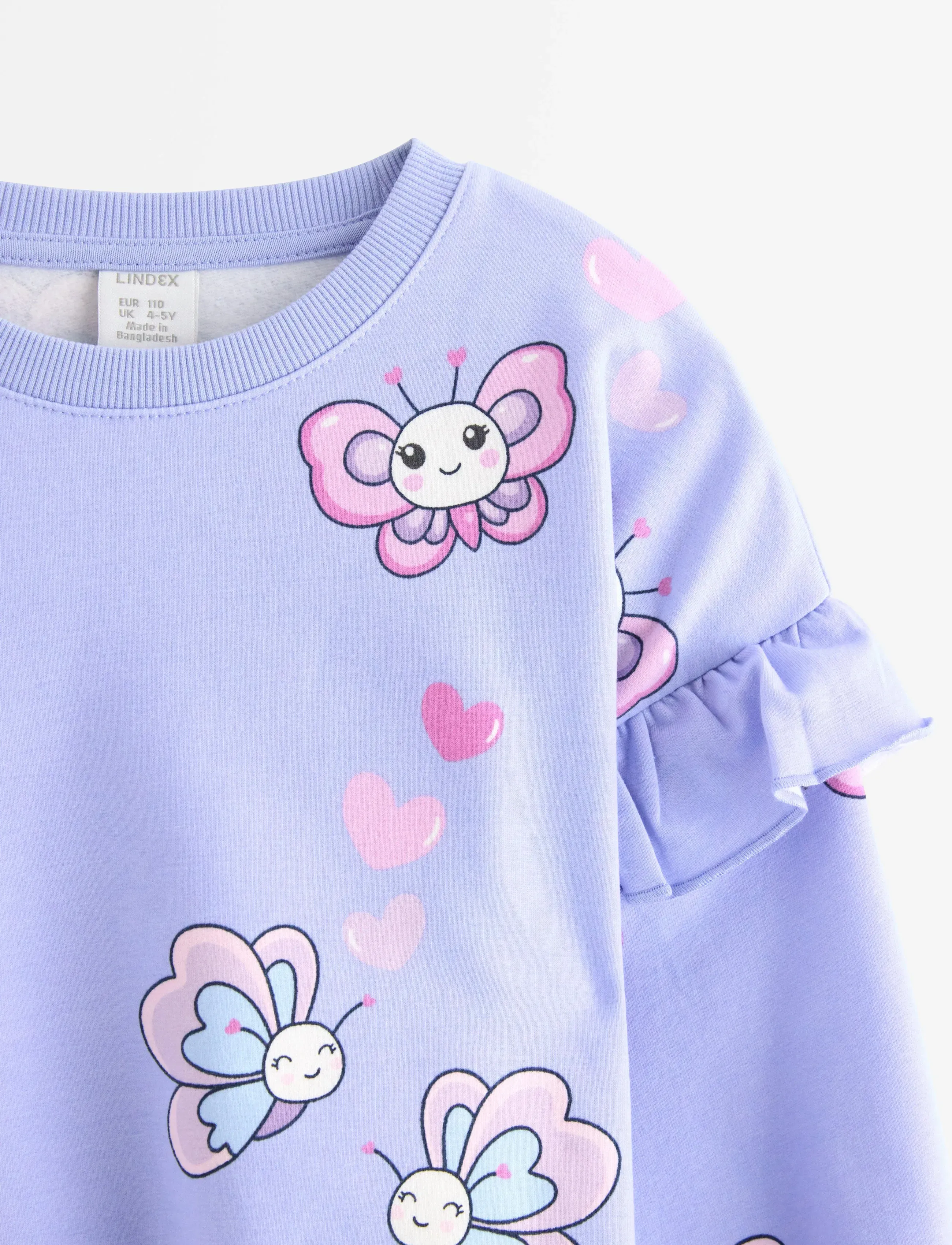 Lindex - Sweatshirt AOP - sweatshirts - light blue - 2